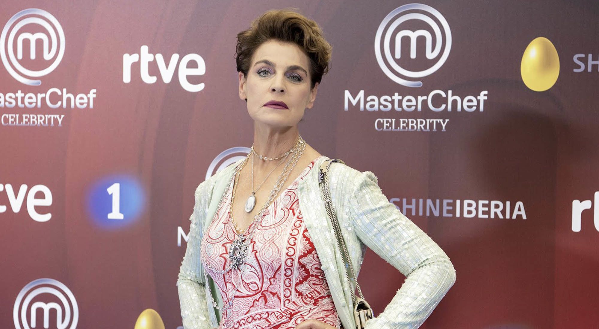 Antonia Dell'Atte en la presentación de 'Masterchef Celebrity'