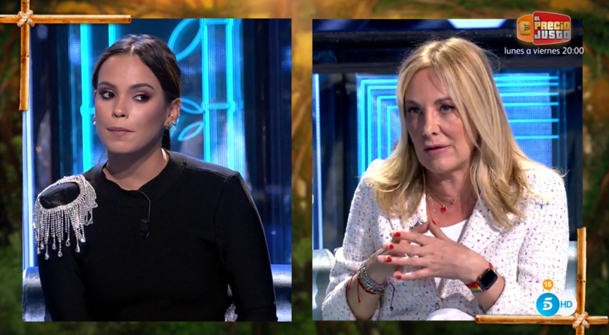 Gloria Camila y Belén Ro discuten en 'Supervivientes' por Olga
