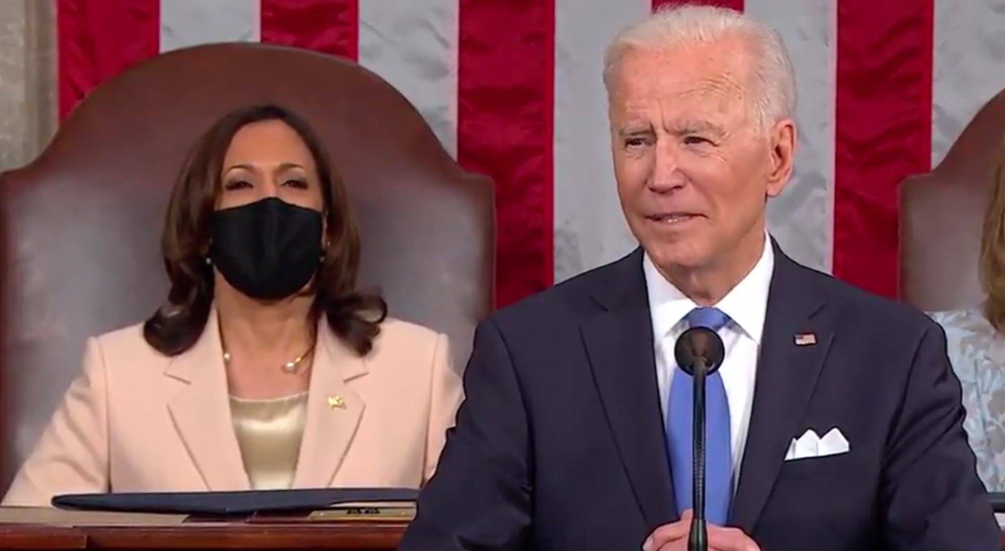 Kamala Harris y Joe Biden