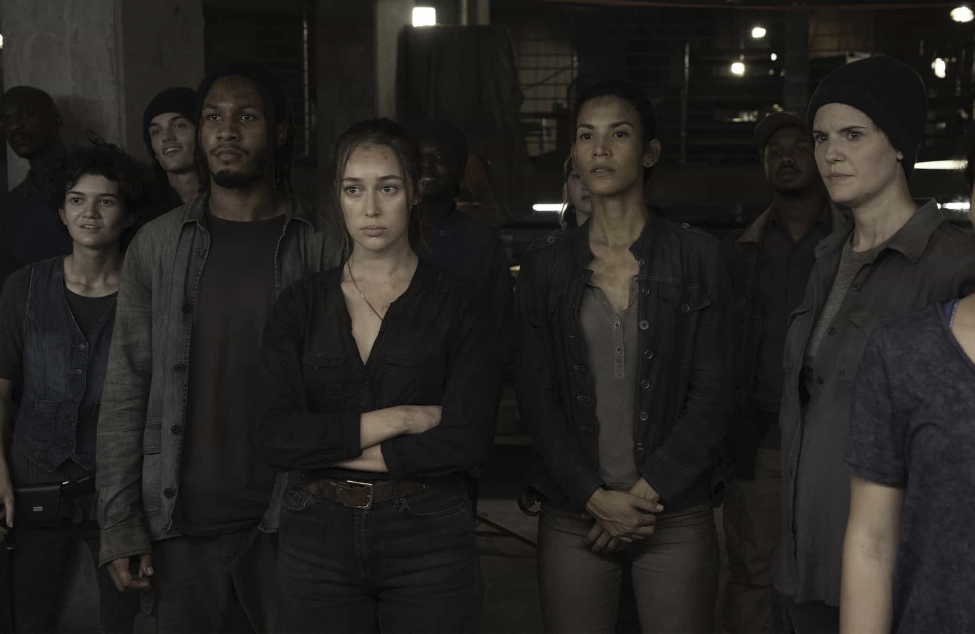 Wes, Alicia, Luciana y Althea en el 6x11 de 'Fear The Walking Dead'