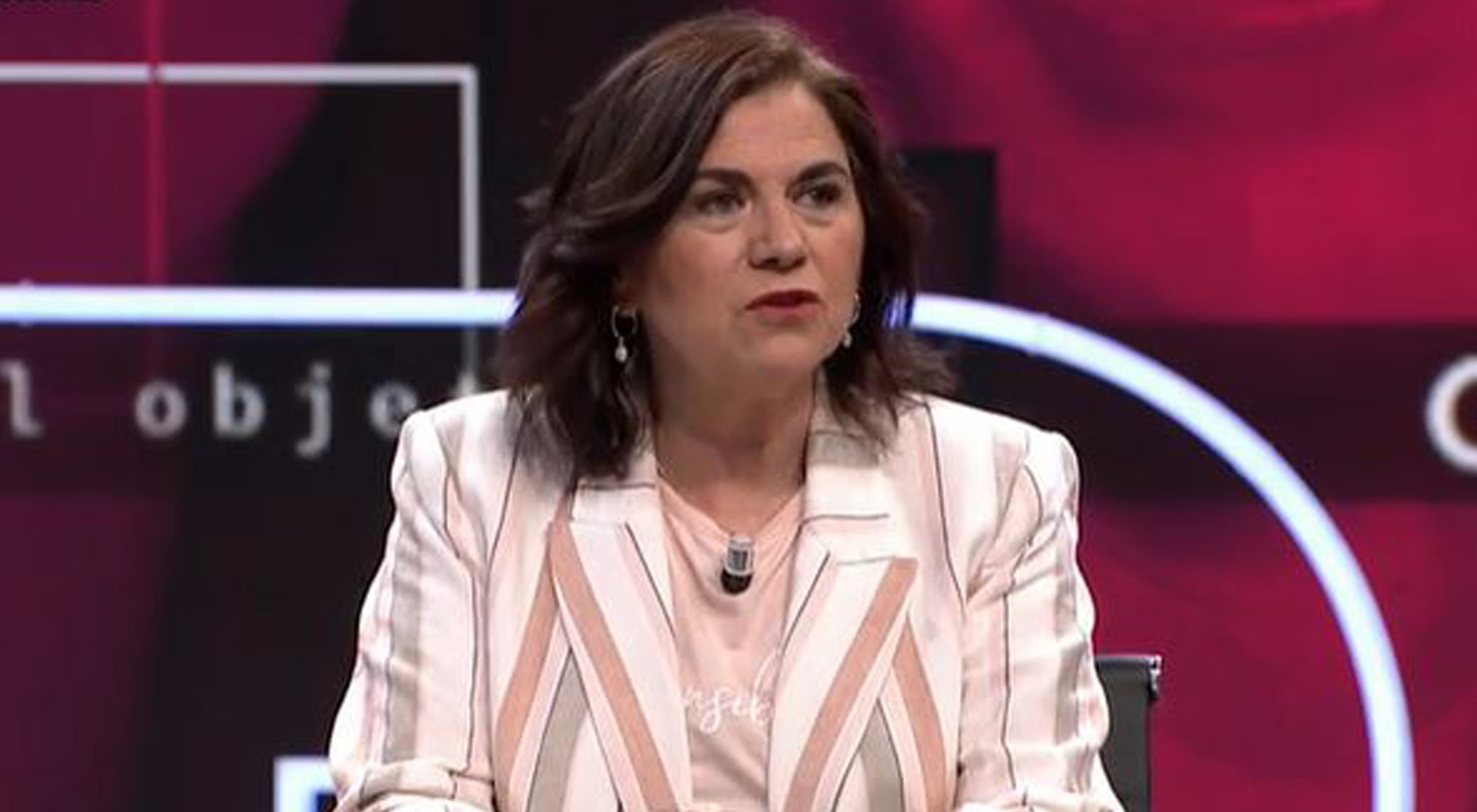 Lucía Méndez en 'El objetivo'
