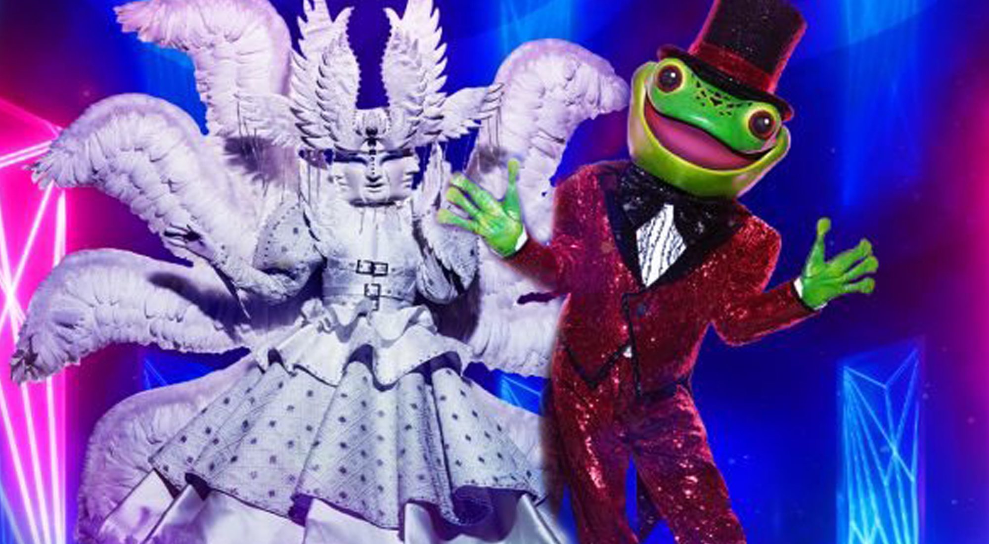 Ángel y Rana, dos de las máscaras de 'Mask Singer 2'