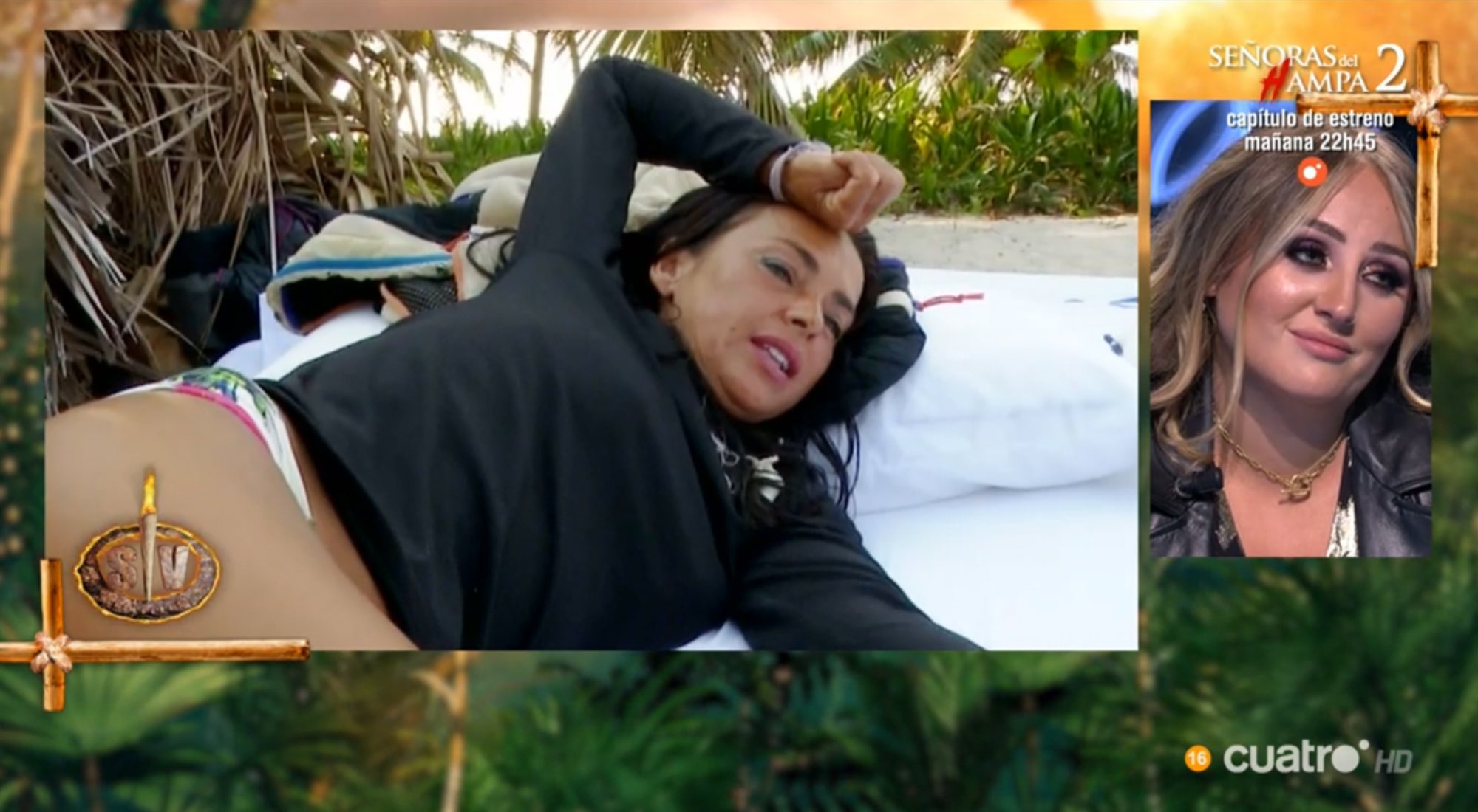 Rocío Flores, emocionada al escuchar las palabras de Olga en 'Supervivientes'