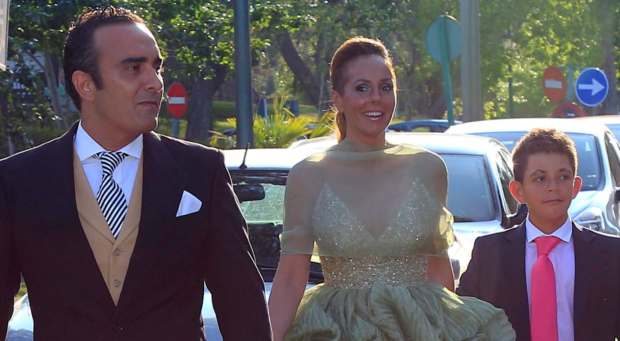 Fidel, Rocío Carrasco y David en una imagen recogida en el documental