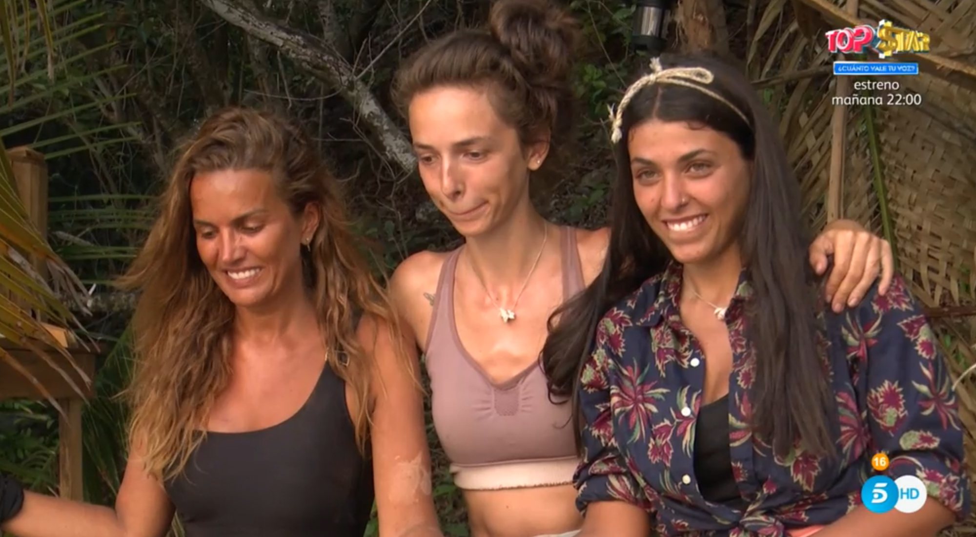 Marta, Palito y Lola, antes de conocer la expulsión definitiva de la primera en &#39;Supervivientes&#39;