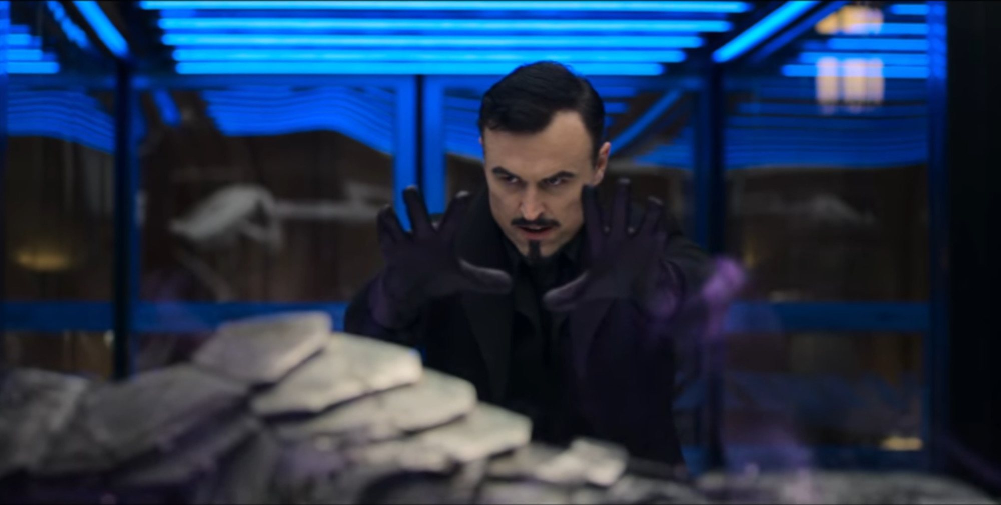 Barnabas Wolfe, villano interpretado por Paul Amos en &#39;Jupiter&#39;s Legacy&#39;