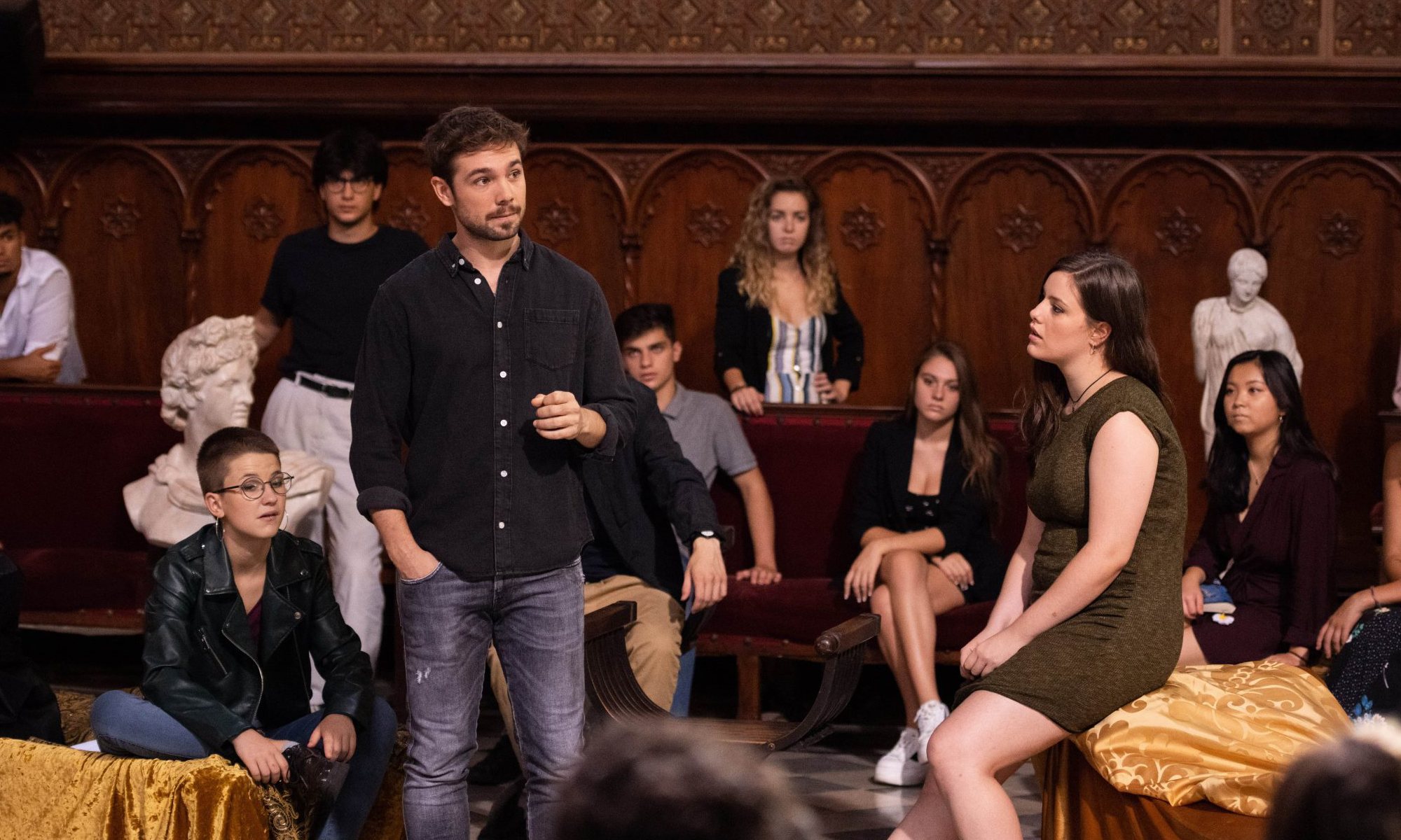 Pol y Oti, en el debate de &#39;Merlí: Sapere Aude&#39;