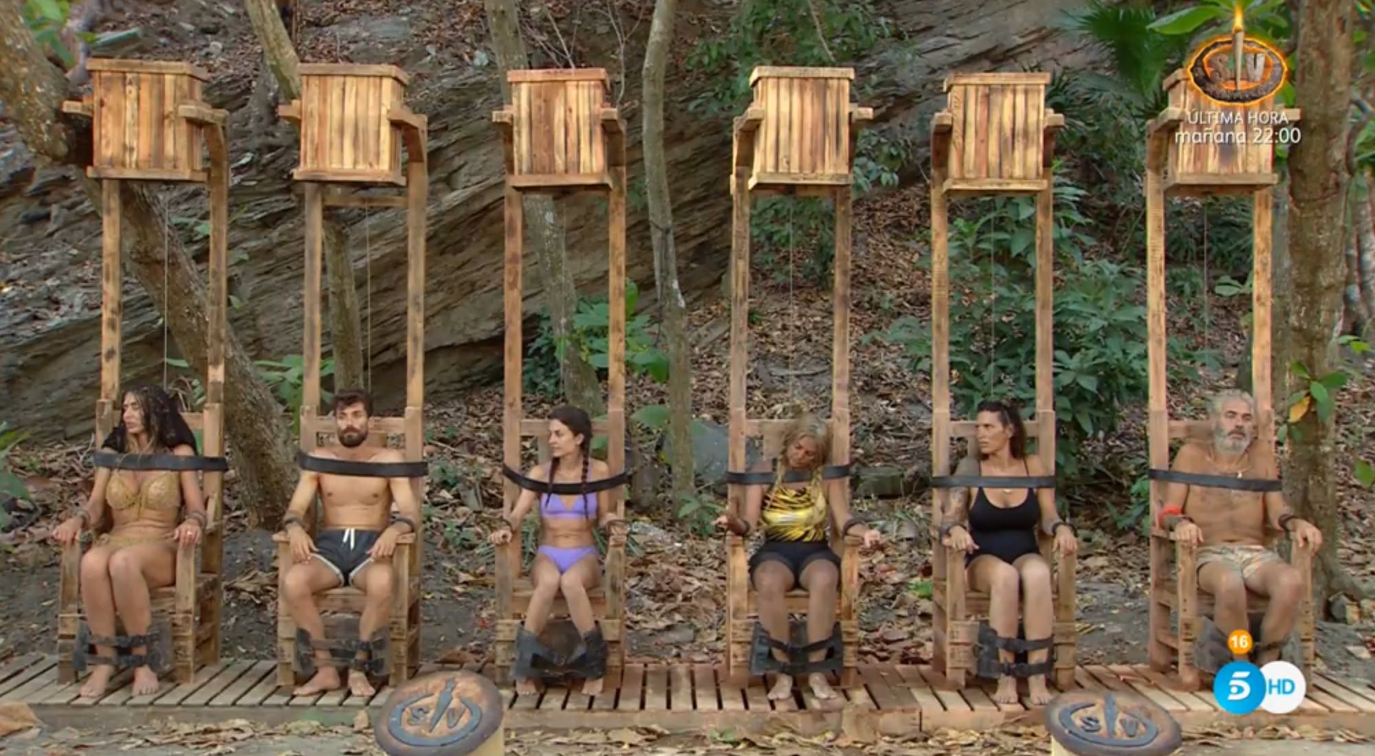 Los nominados antes de conocer la salvación de Albalá en &#39;Supervivientes 2021&#39;