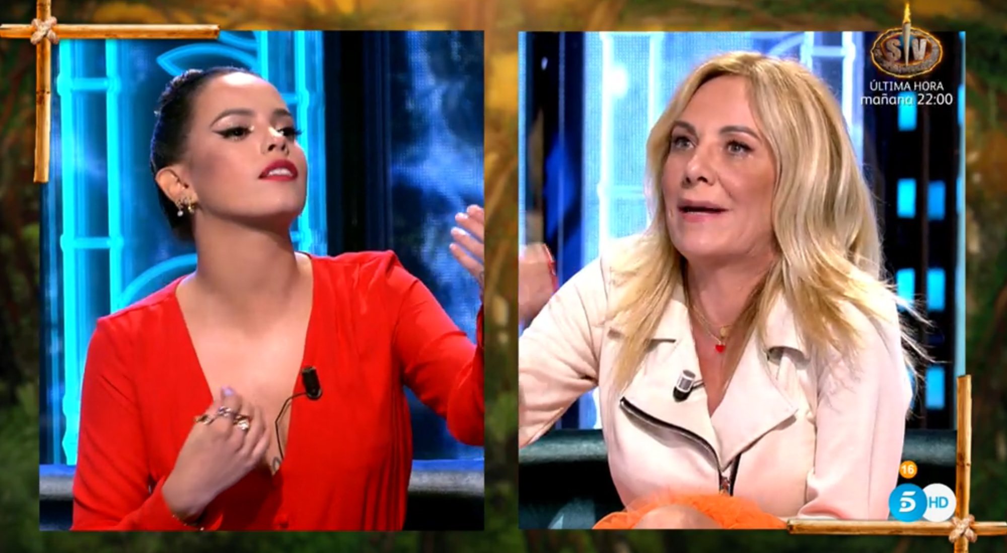 Gloria Camila reprocha a Belén Ro sus continuas críticas a Olga en 'Supervivientes'