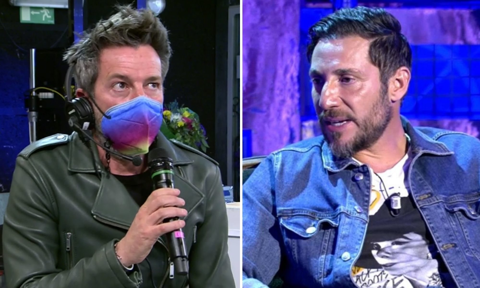 David Valldeperas y Antonio David Flores en 'Sálvame'