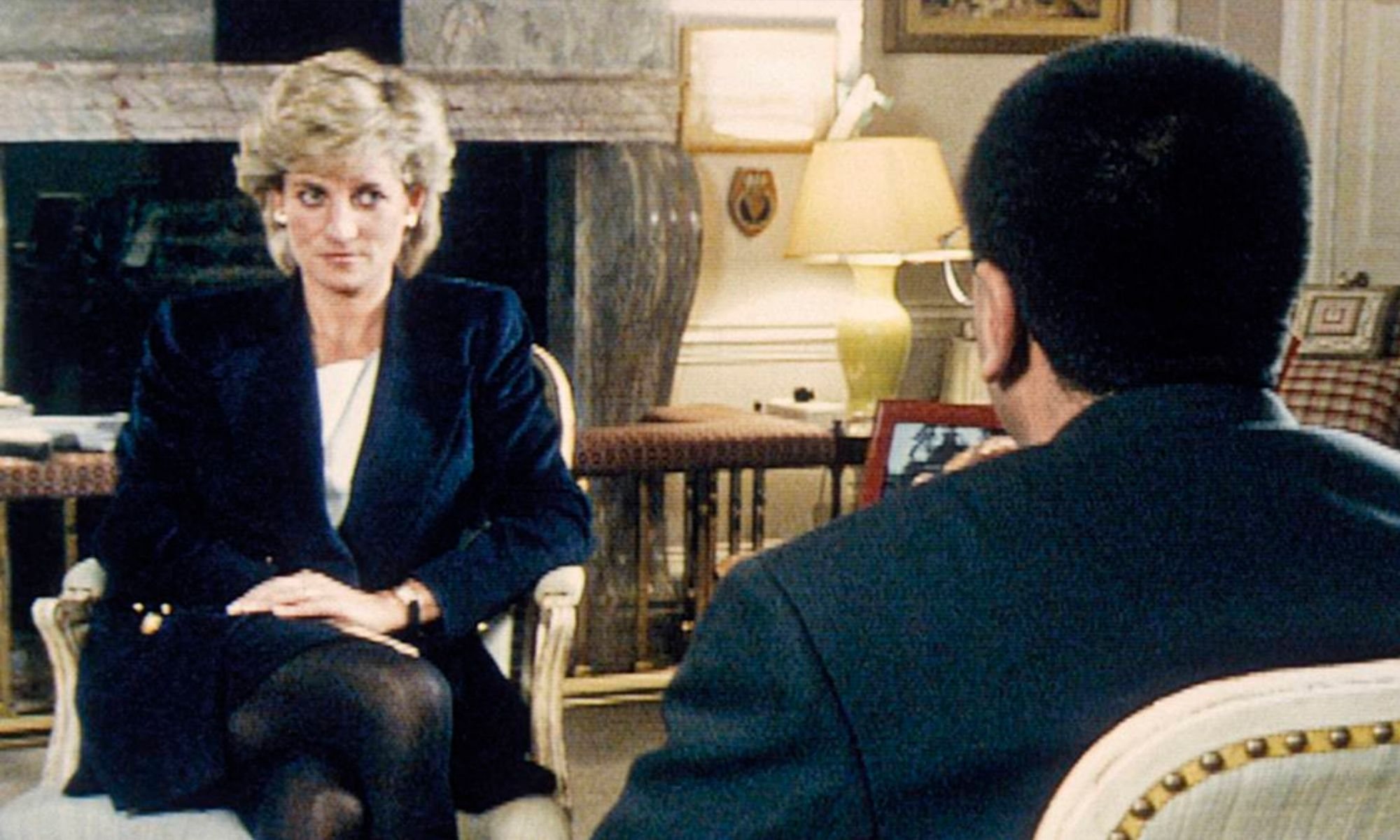 Diana de Gales en su entrevista para la BBC en 1995