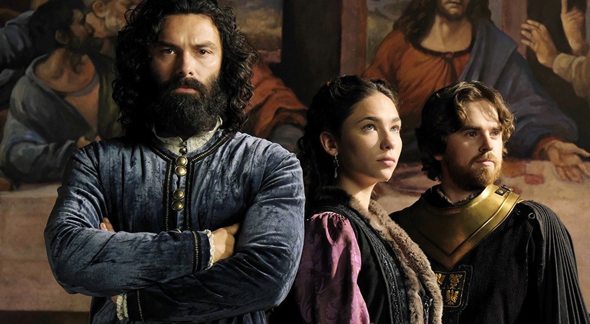 Aidan Turner, Matilda De Angelis y Freddie Highmore, protagonistas de &#39;Leonardo&#39;