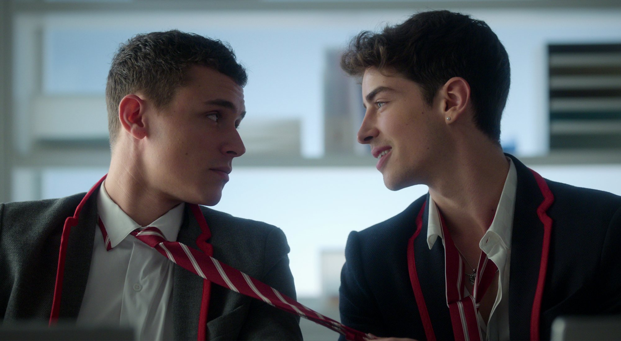 Arón Piper y Manu Ríos en &#39;Élite&#39;