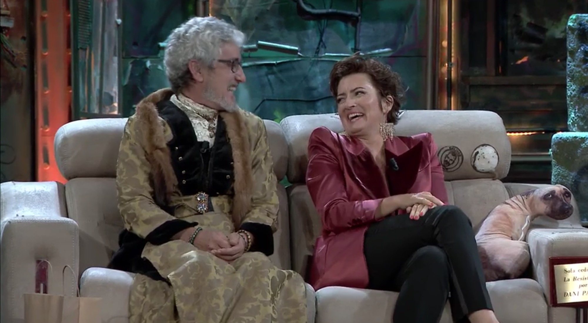 David Fernández y Silvia Abril en 'La resistencia'