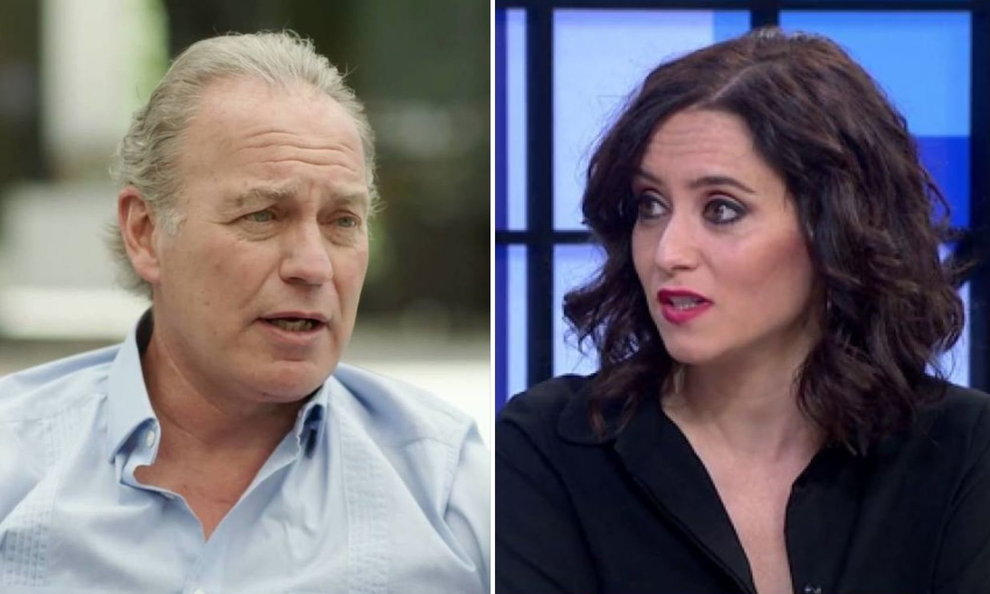 Bertín Osborne e Isabel Díaz Ayuso