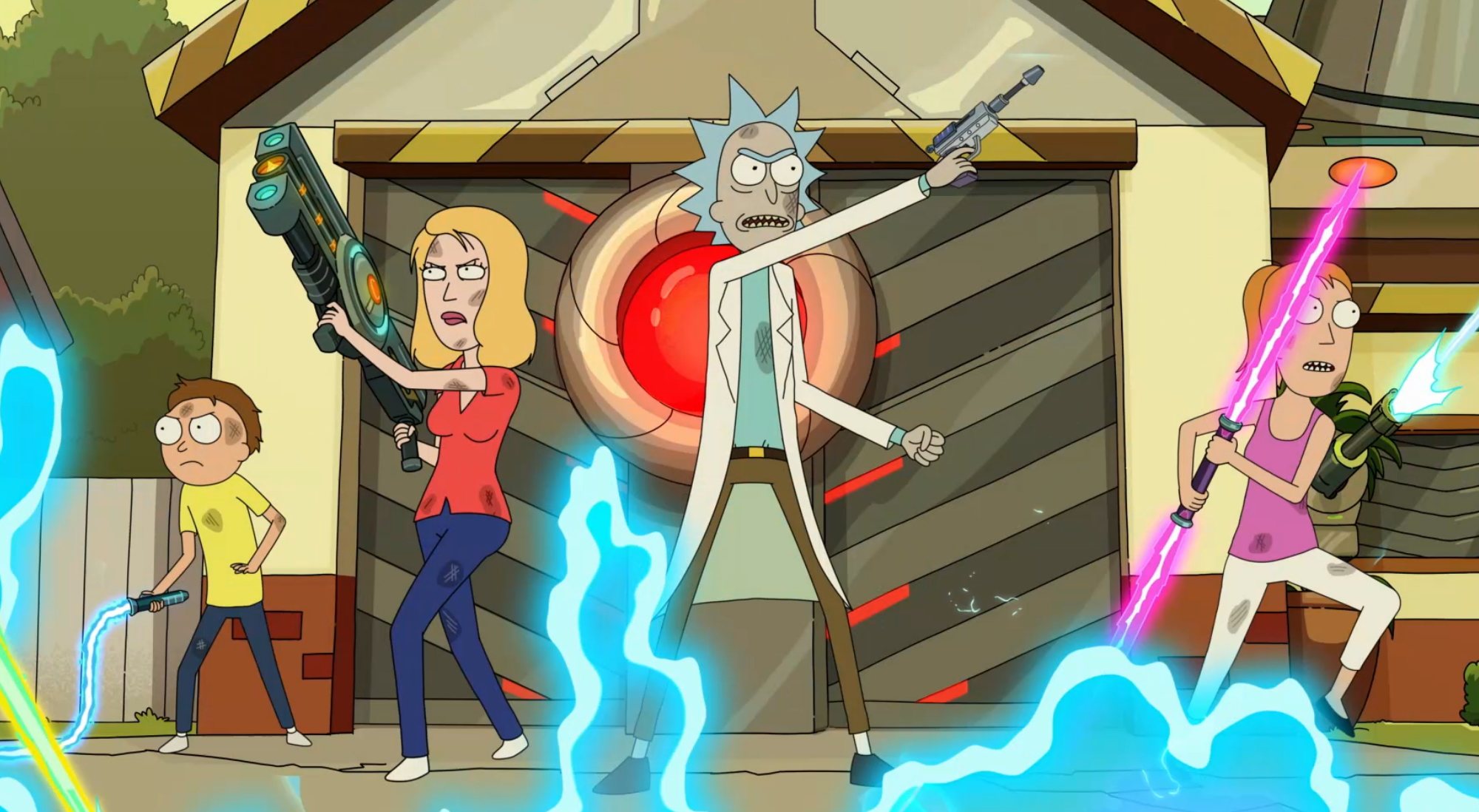 'Rick y Morty' vuelve armada hasta los dientes