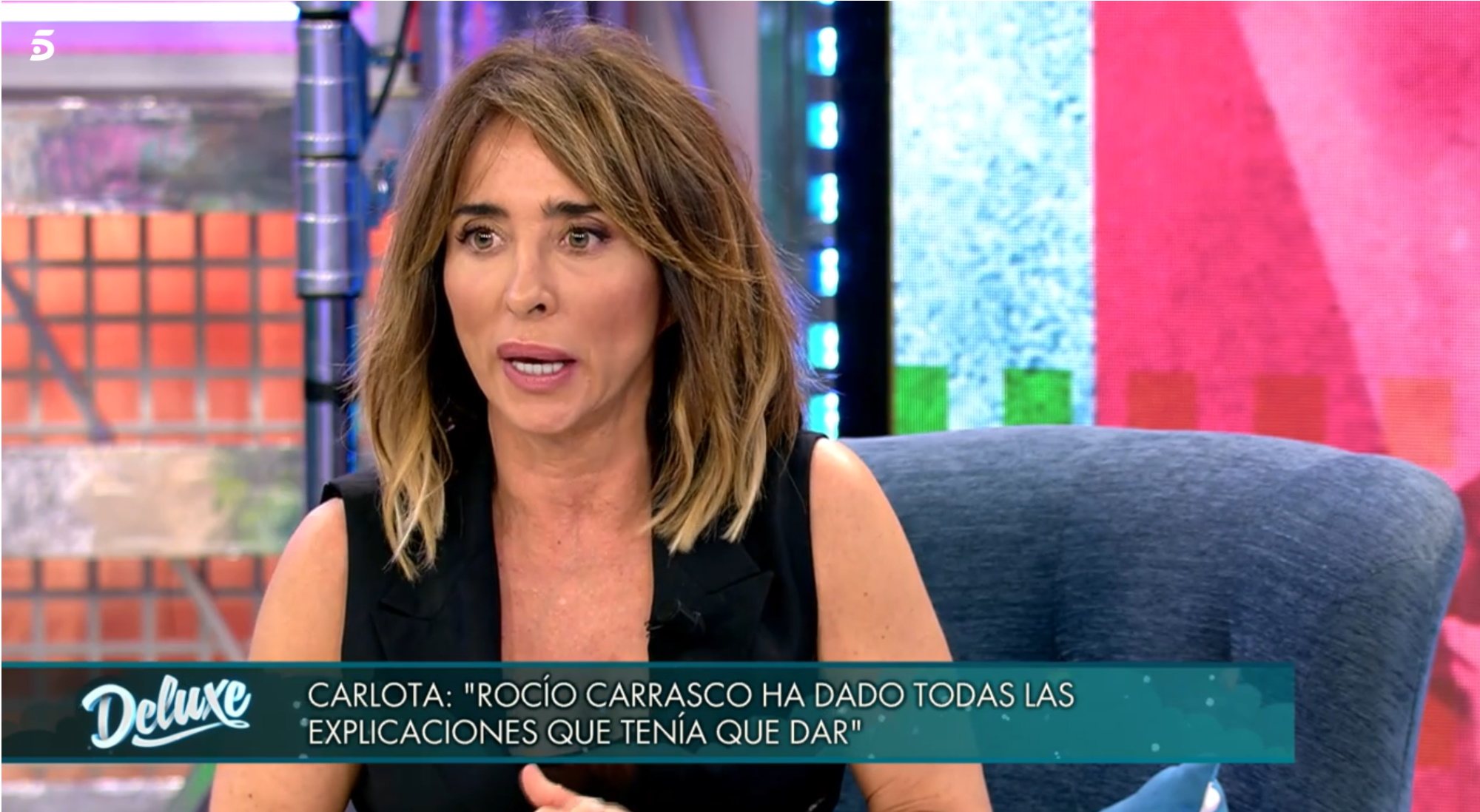 María Patiño se disculpa con Carlota Corredera