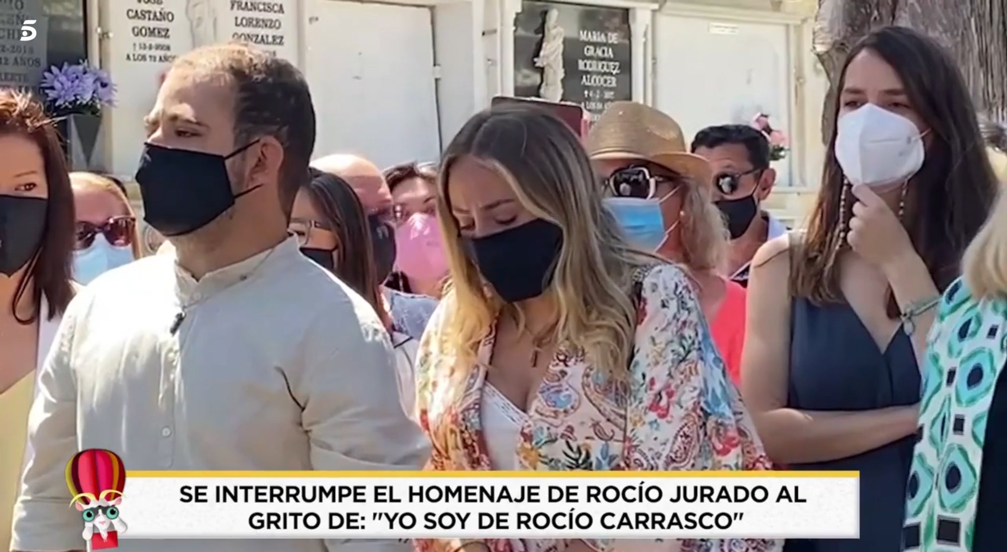 Rocío Flores y David Flores en el homenaje a Rocío Jurado