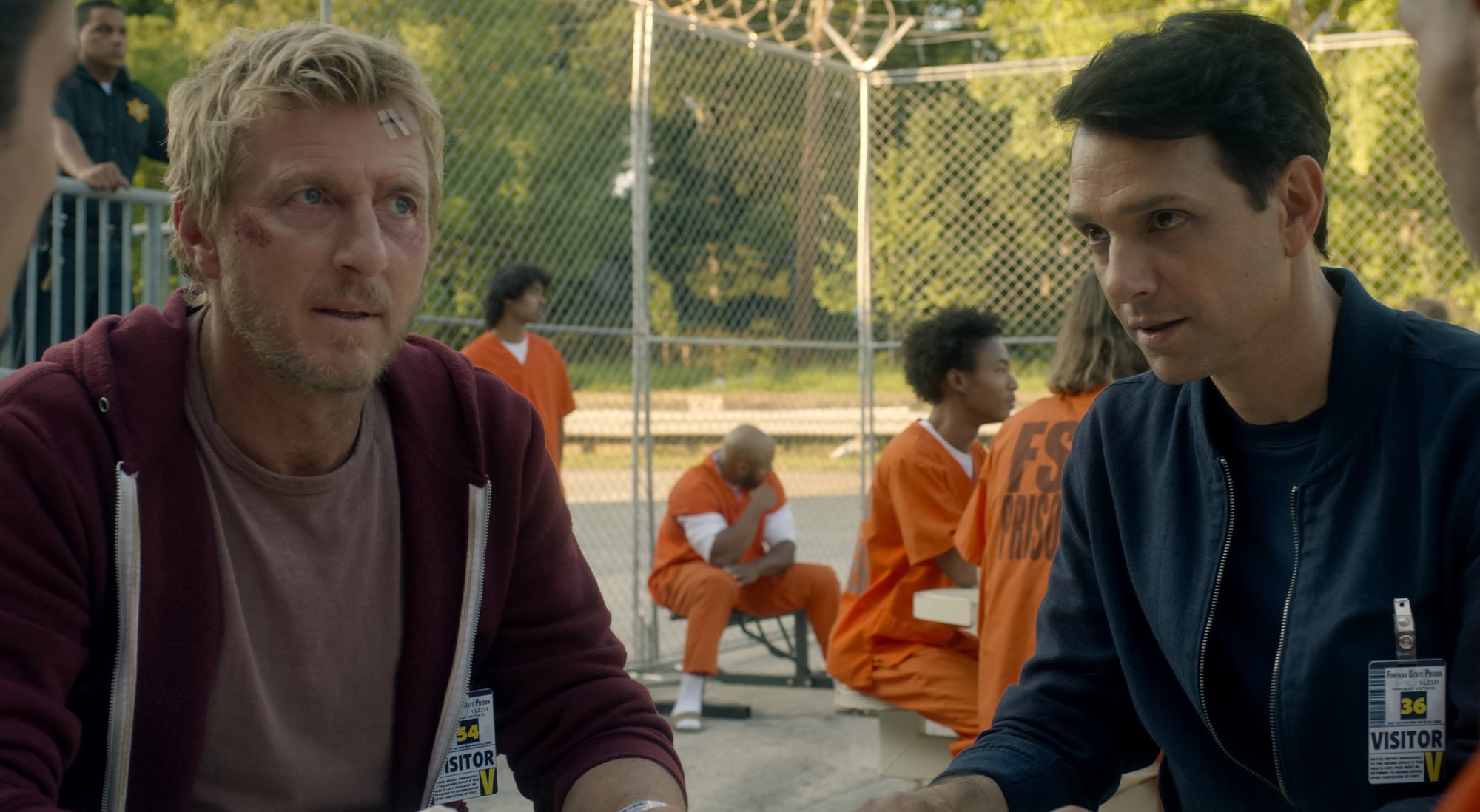 William Zabka y Ralph Macchio en &#39;Cobra Kai&#39;