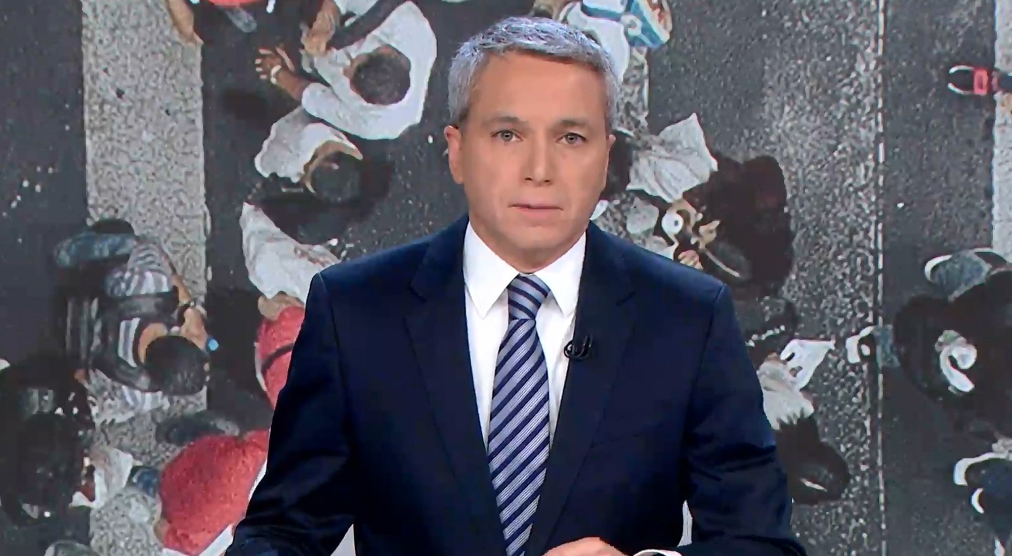 Vicente Vallés, al frente de 'Antena 3 Noticias 2'