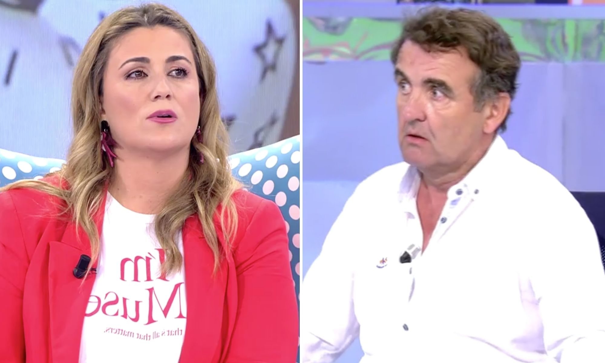 Carlota Corredera y Antonio Montero