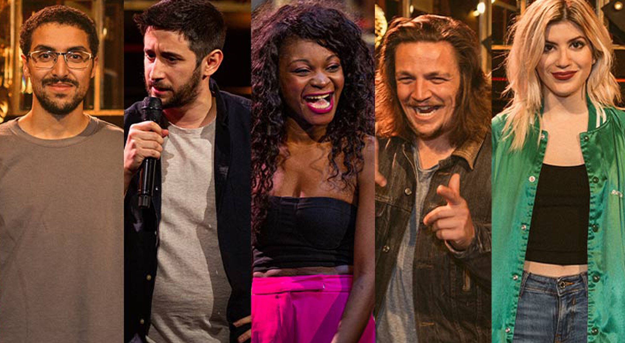 Algunos de los cómicos de 'Comedy Central Presents: Stand-Up 3000'