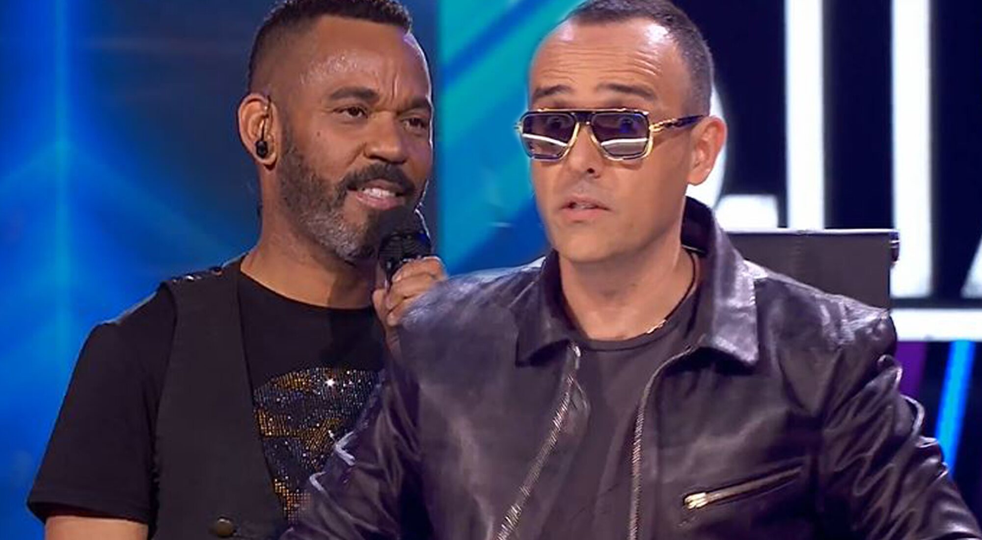 Chipper, finalista de 'OT 2008', y RIsto Mejide