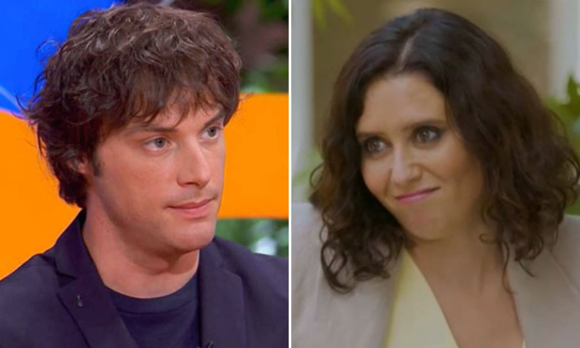 Jordi Cruz e Isabel Díaz Ayuso