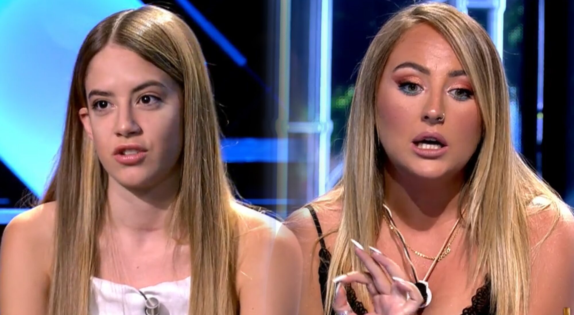 Lorena y Rocío Flores, enfrentadas por Olga Moreno en 'Supervivientes'