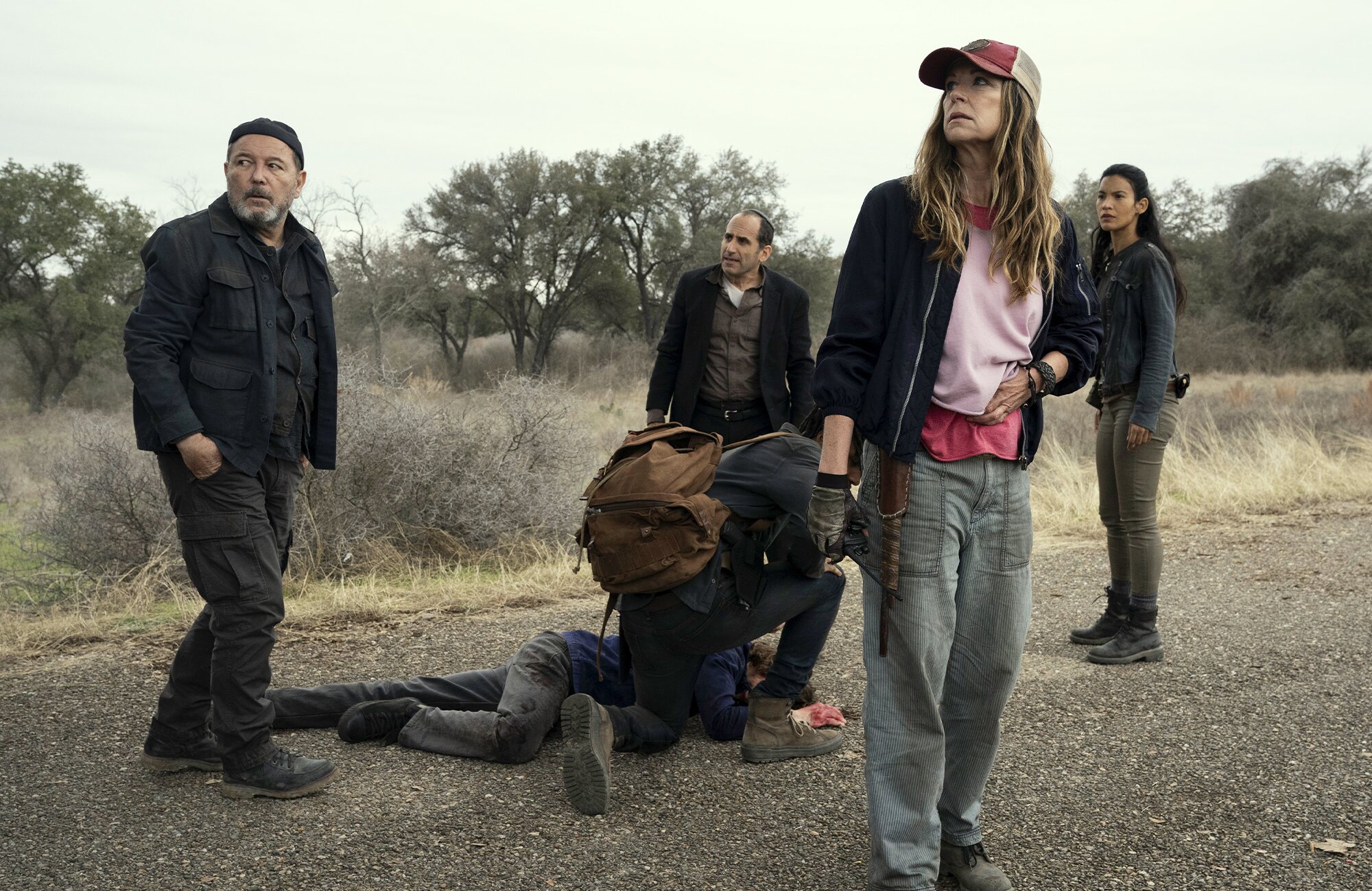 Daniel, Wes, Sarah y Luciana en el 6x16 de 'Fear The Walking Dead'