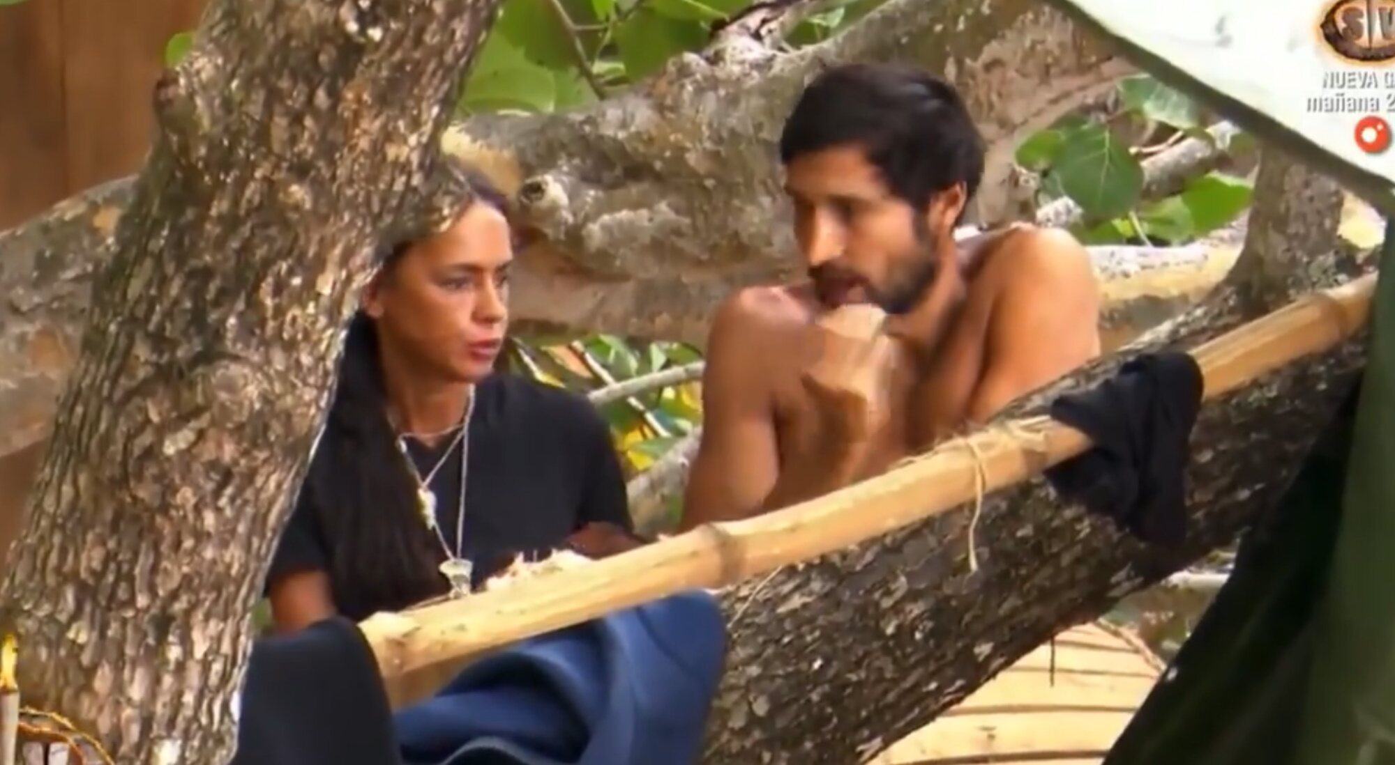 Gianmarco y Olga Moreno hablan fuera de cámaras