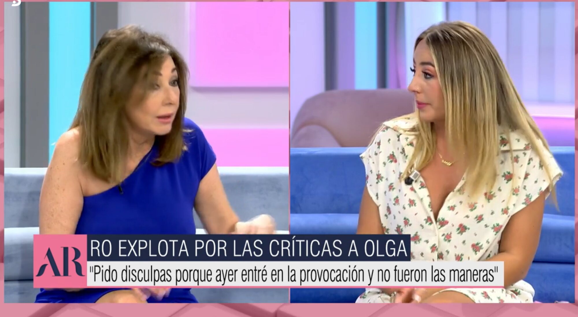 Ana Rosa Quintana y sus reproches a Rocío Flores por su comportamiento