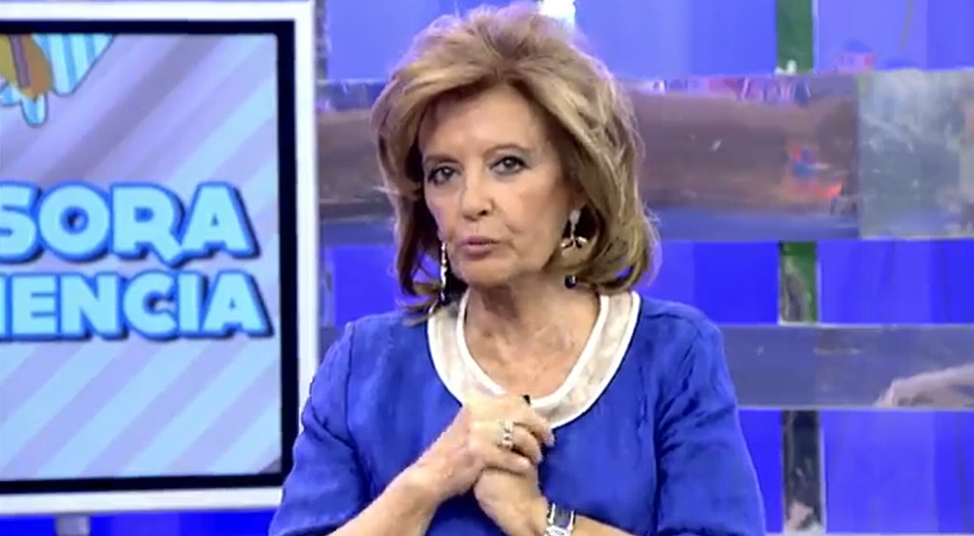 María Teresa Campos como "defensora de la audiencia" en 'Sálvame'