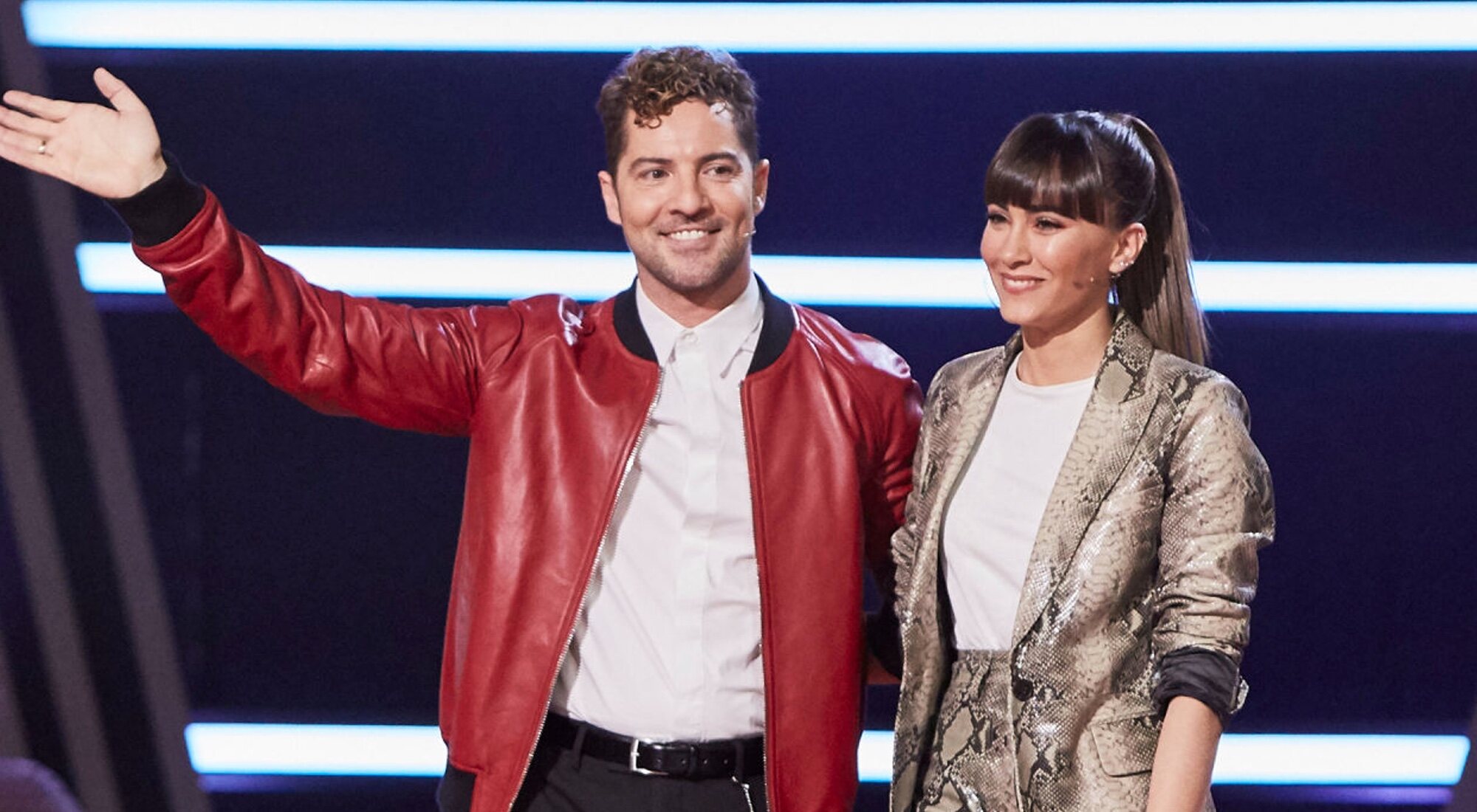 David Bisbal y Aitana, coach y asesora de 'La Voz Kids'