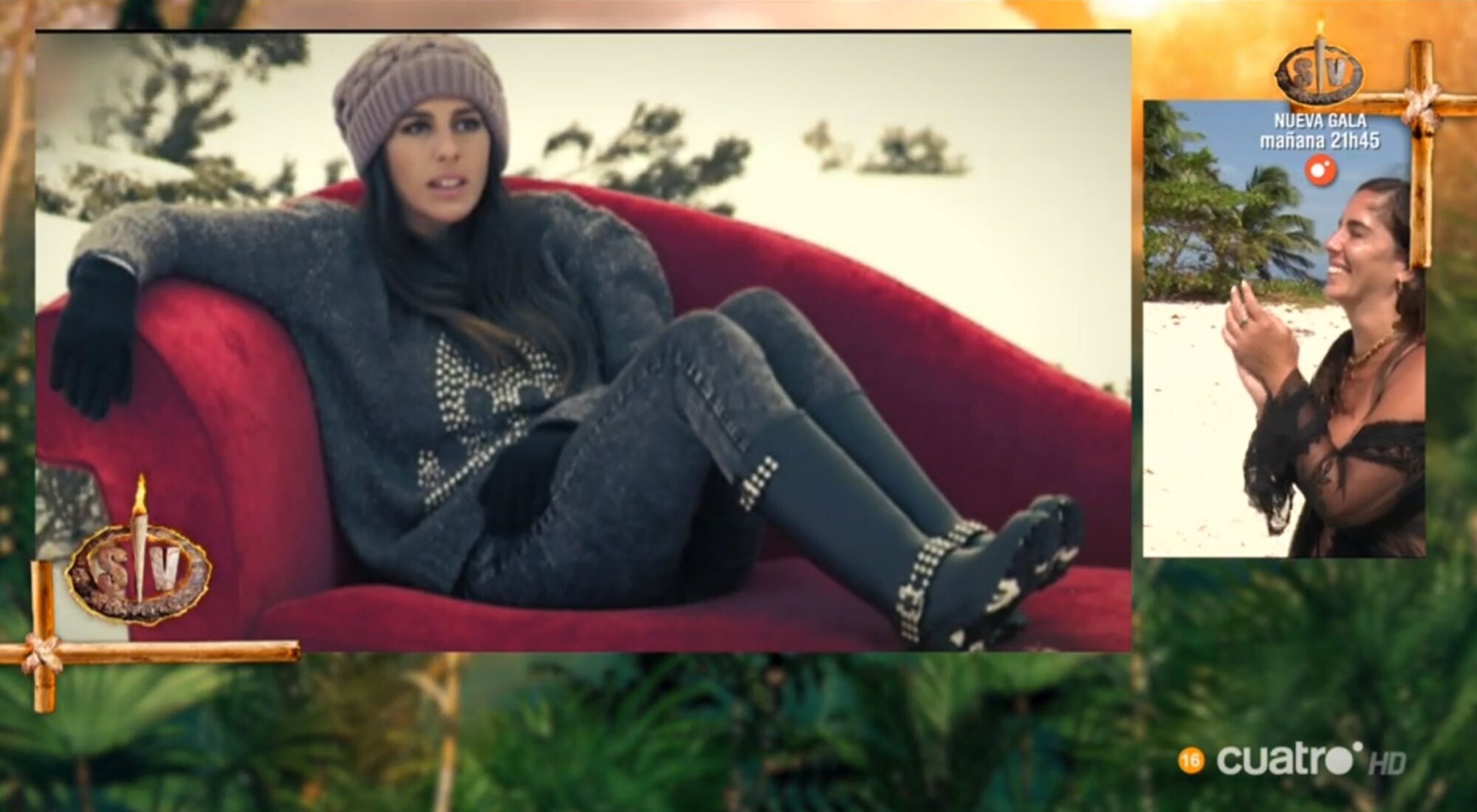 Anabel Pantoja rompe a reír al repasar su paso por &#39;Supervivientes&#39; en 2014