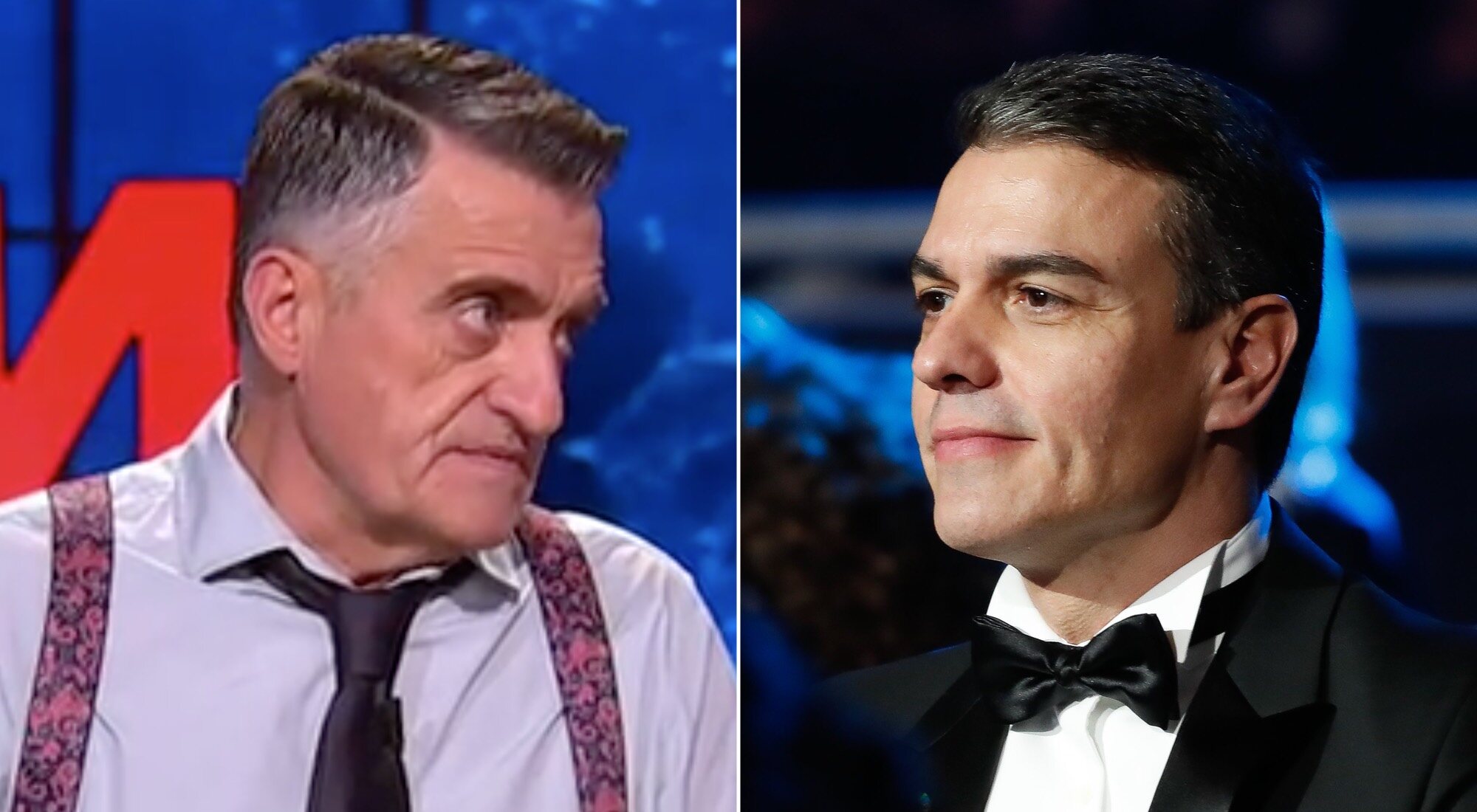 El Gran Wyoming y Pedro Sánchez