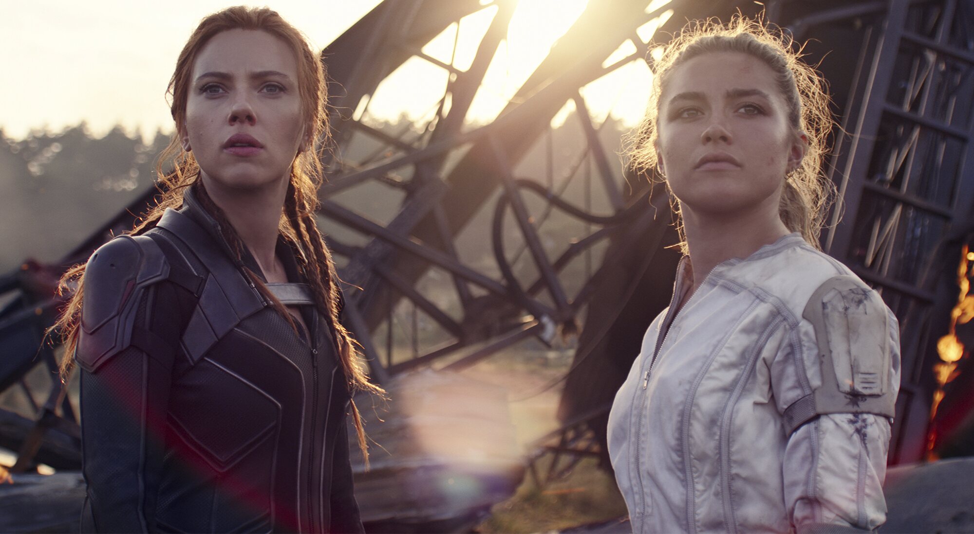 Scarlett Johansson y Florence Pugh en &#39;Viuda Negra&#39;
