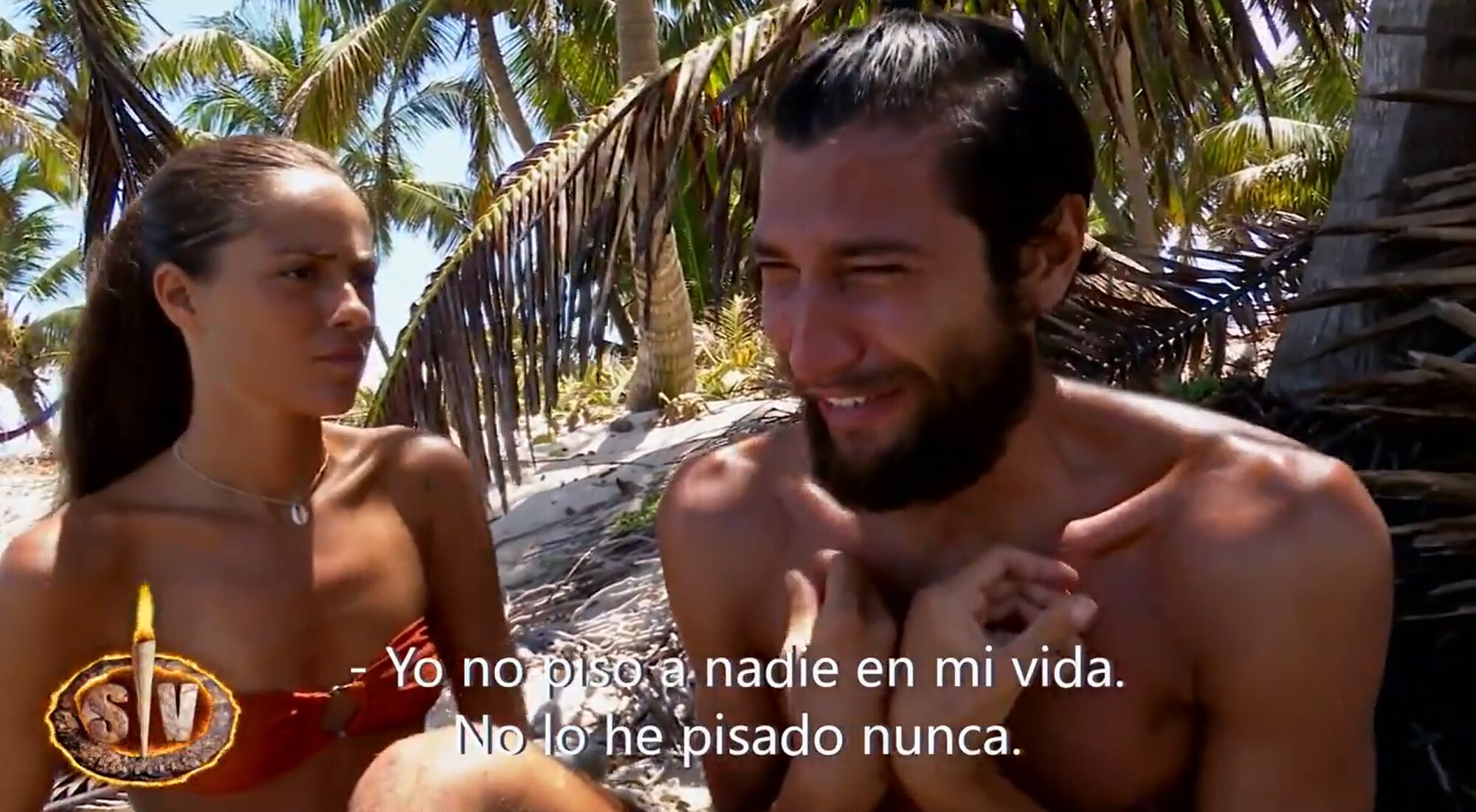 Melyssa trata de consolar a Gianmarco en 'Supervivientes'