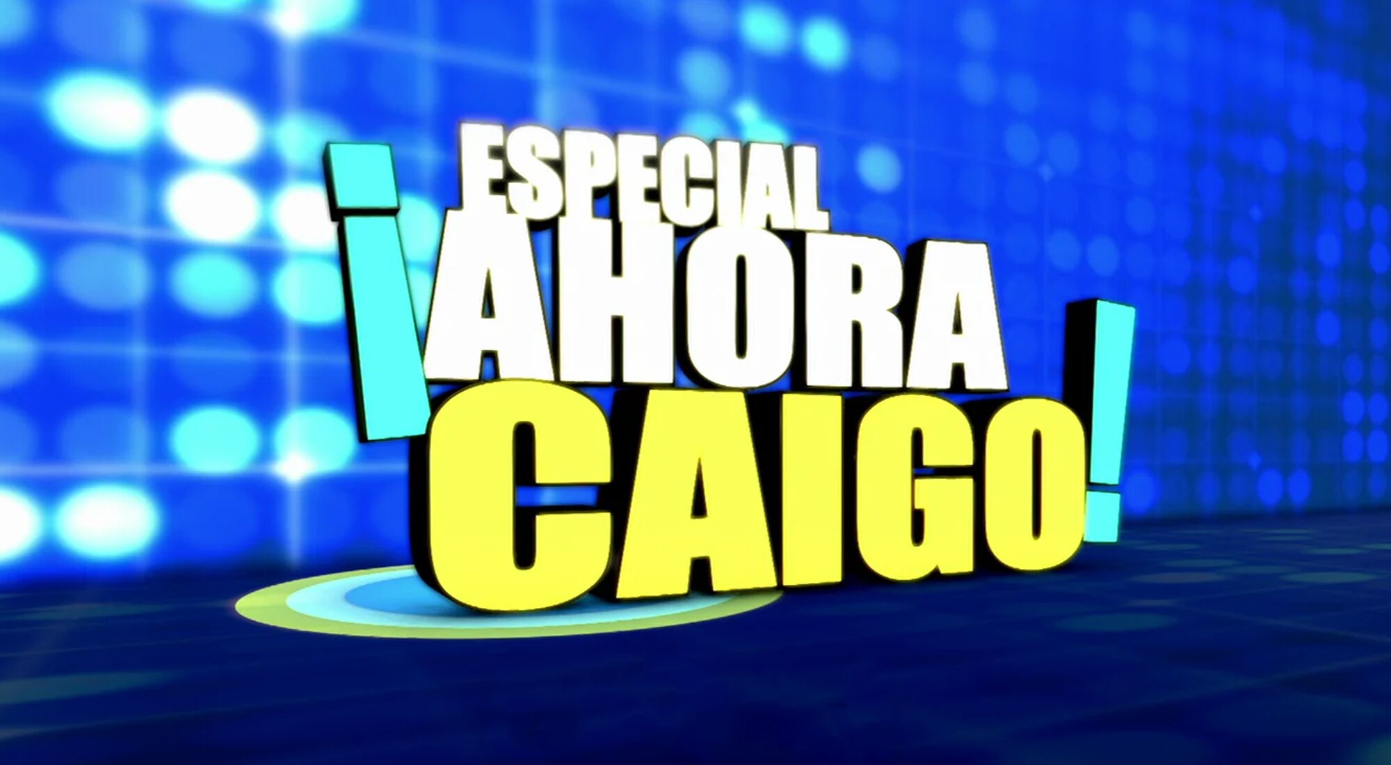 Logo de la entrega especial de '¡Ahora caigo!' con la que Antena 3 se despedirá del programa