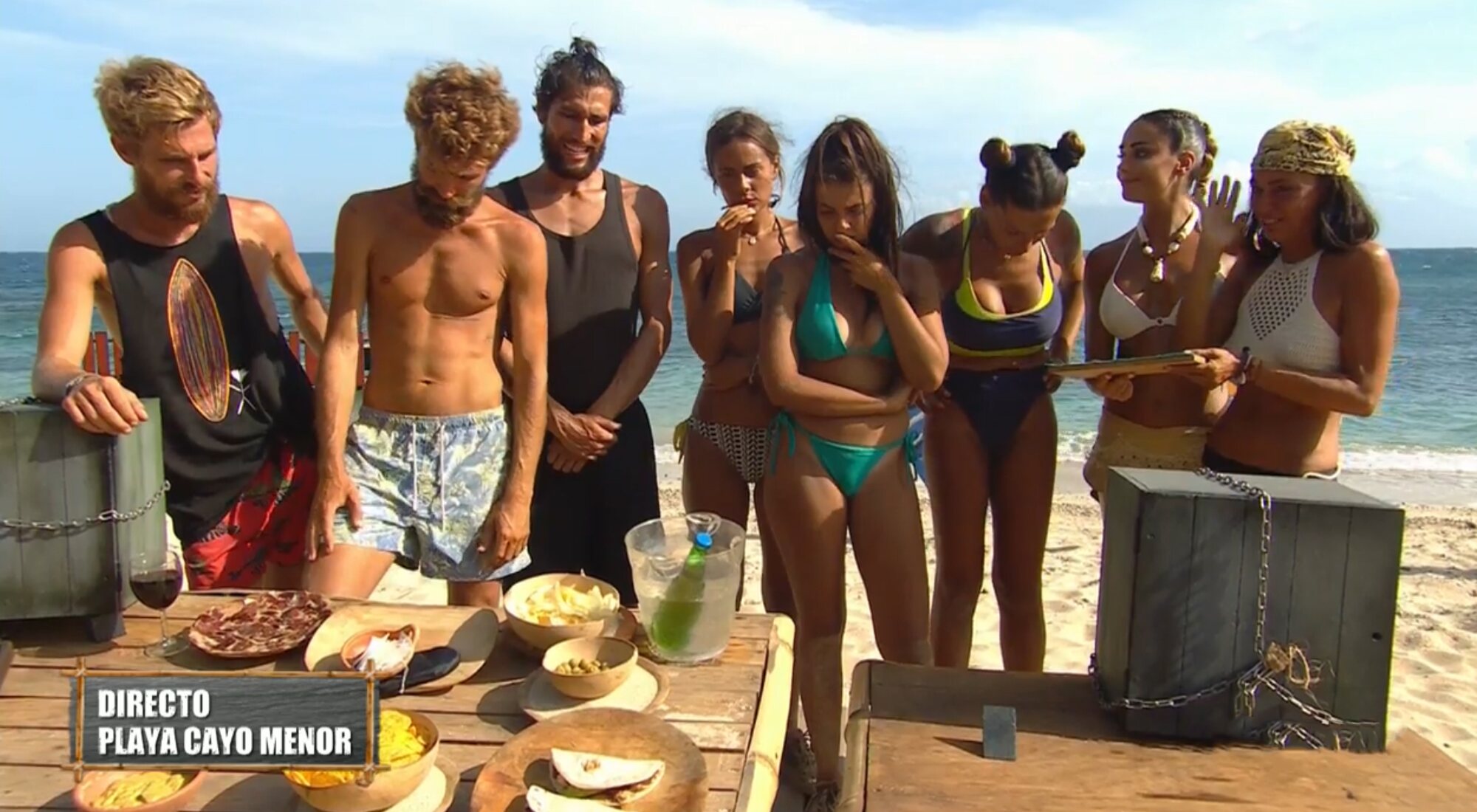 Olga Moreno rompe a llorar ante sus compañeros de 'Supervivientes'