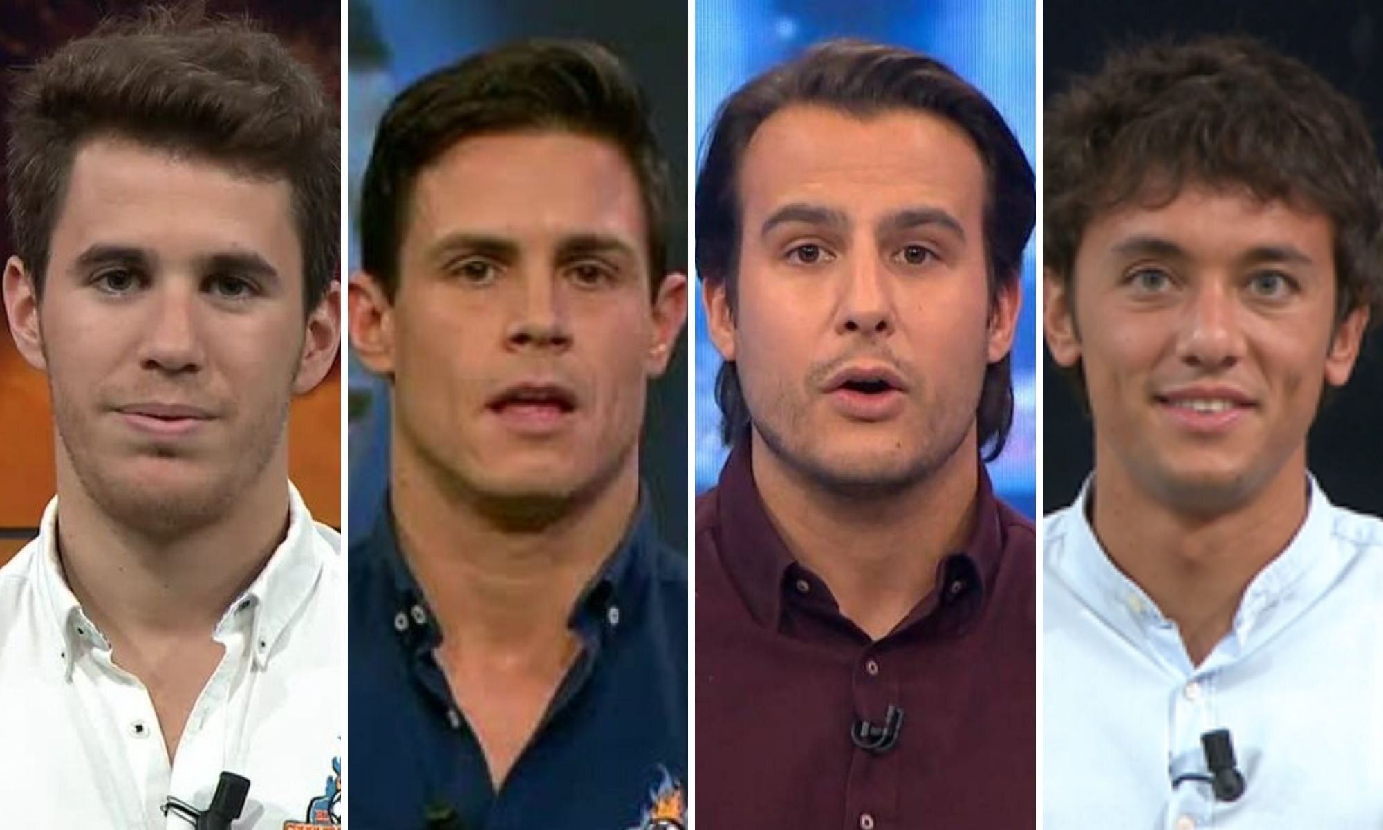 Álex Silvestre, Edu Aguirre, Juanfe Sanz y Darío Montero en &#39;El Chiringuito de Jugones&#39;