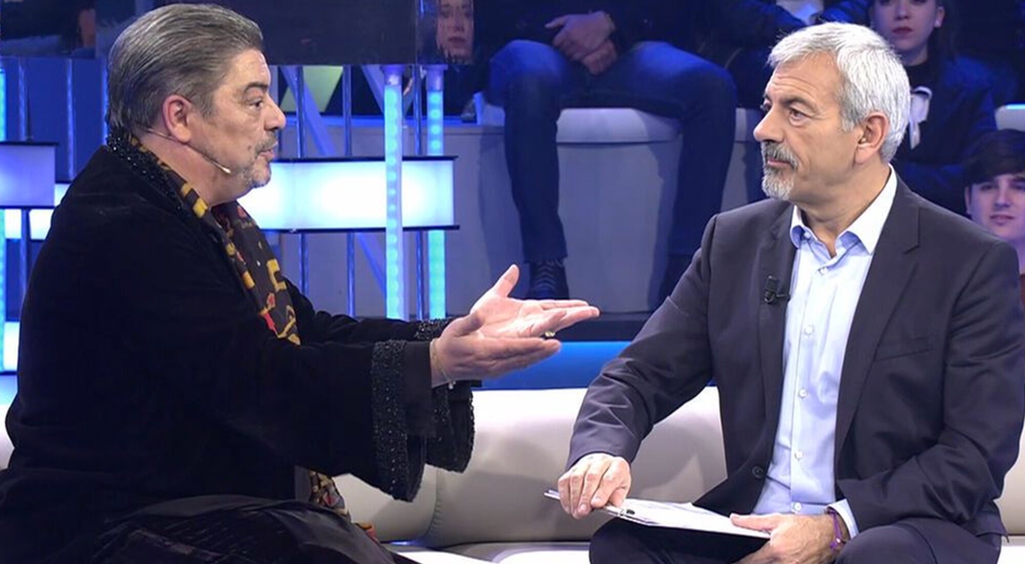 Antonio Canales en 'Volverte a ver' con Carlos Sobera