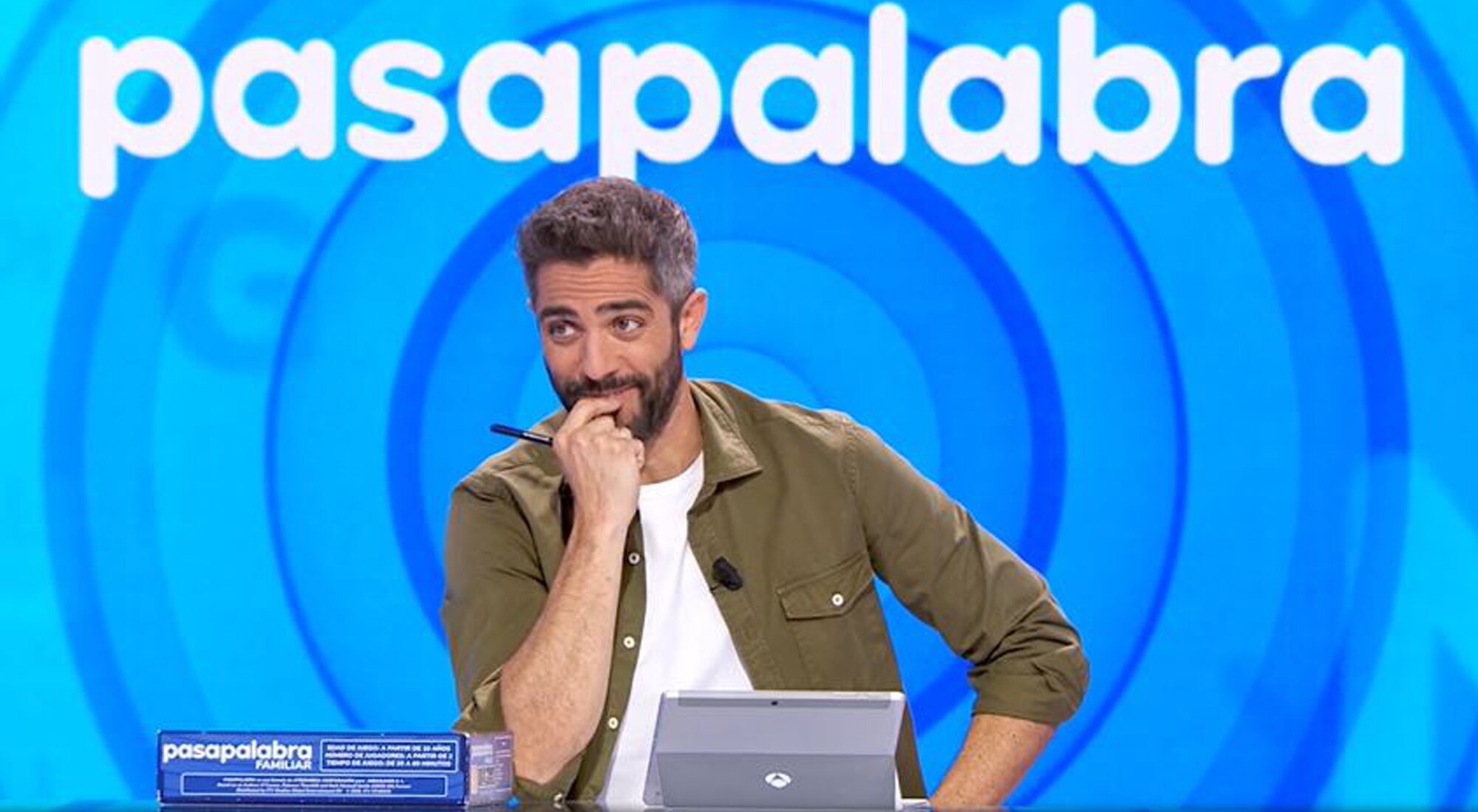 Roberto Leal y su lapsus en 'Pasapalabra'