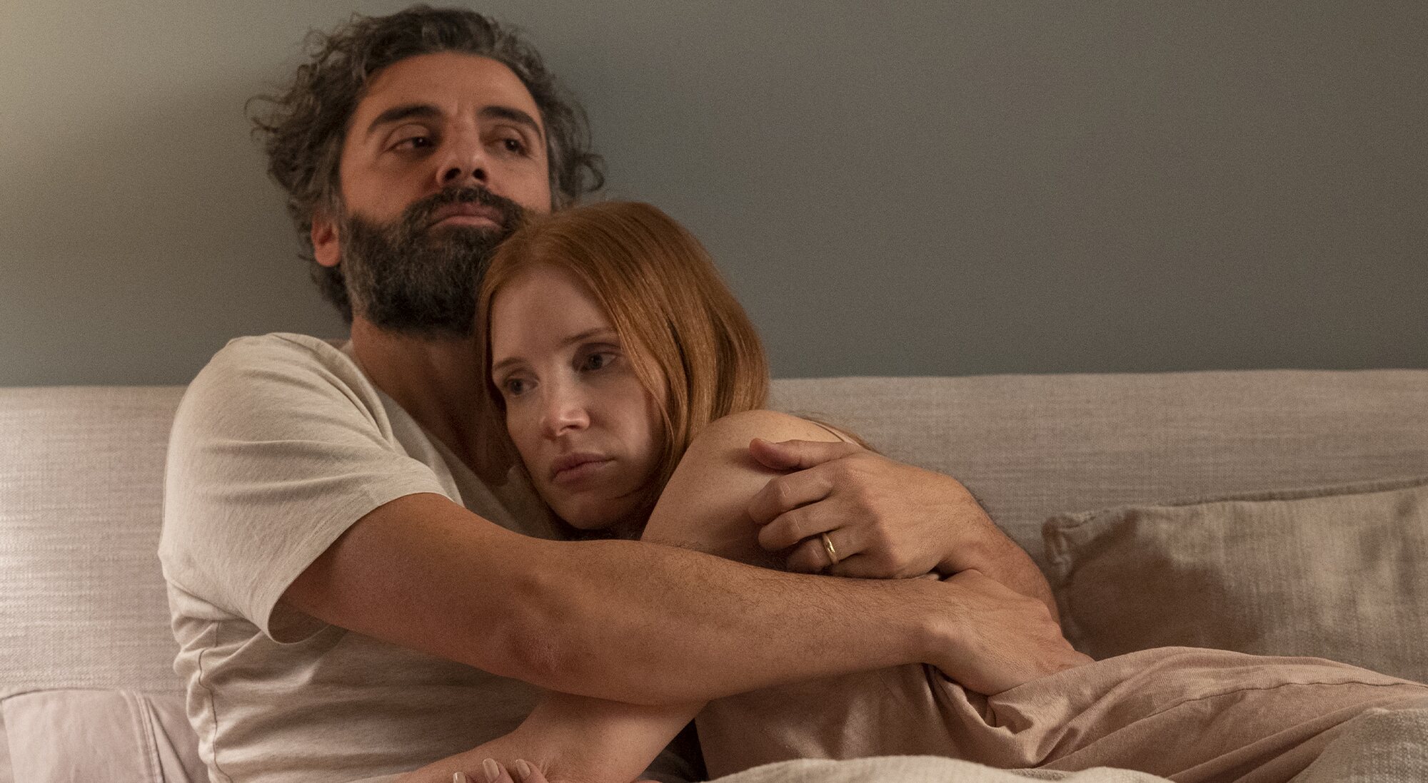 Oscar Isaac y Jessica Chastain en 'Secretos de un matrimonio'