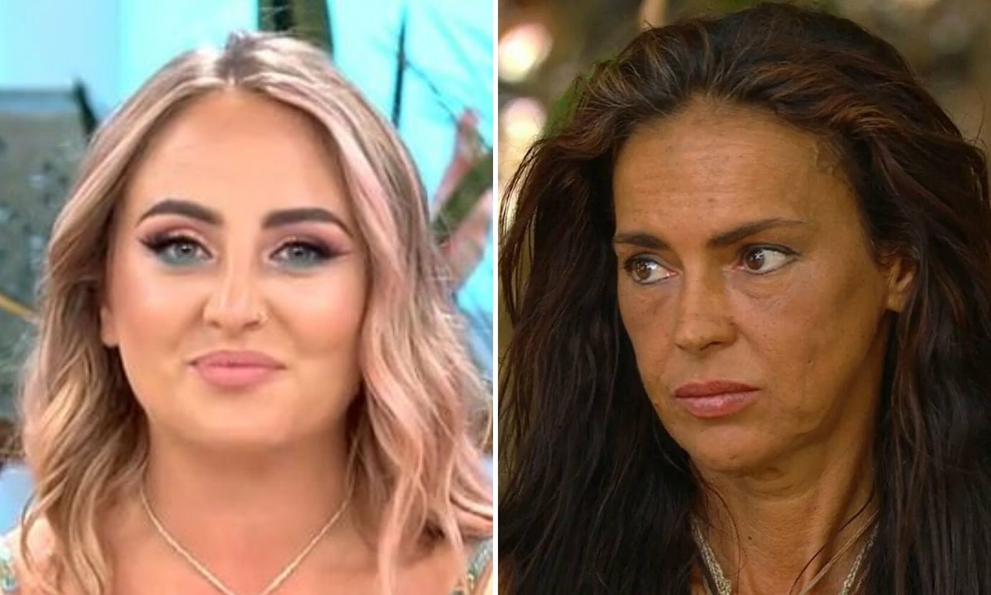 Rocío Flores y Olga Moreno