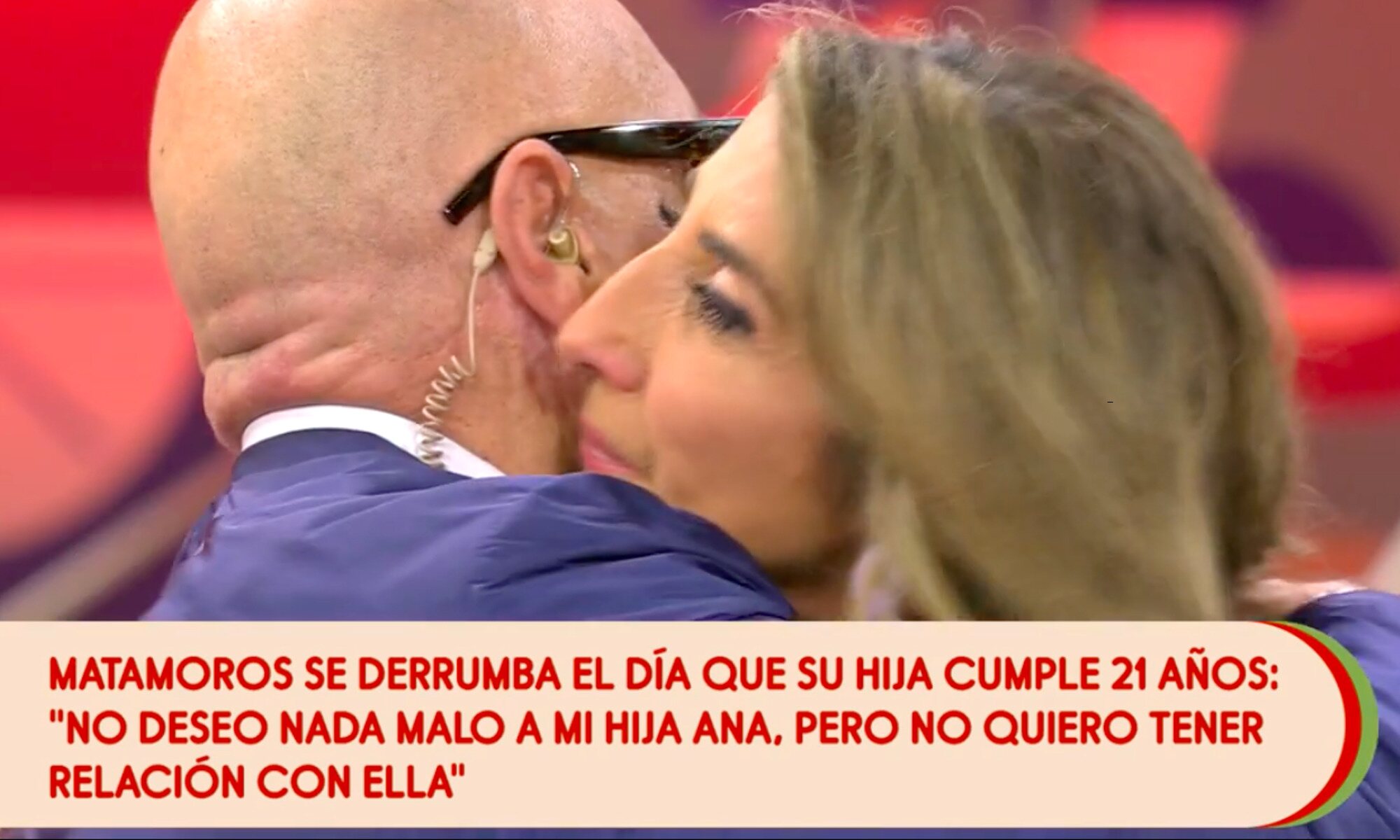 Kiko Matamoros y Paz Padilla se funden en un abrazo