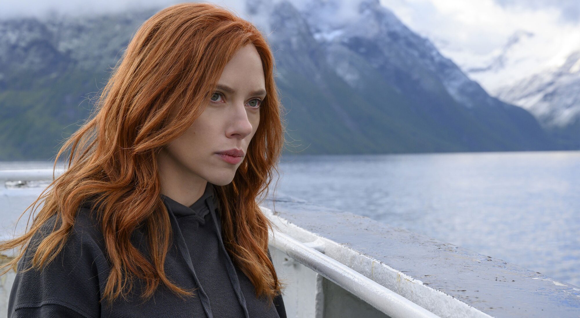 Scarlett Johansson en "Viuda Negra"