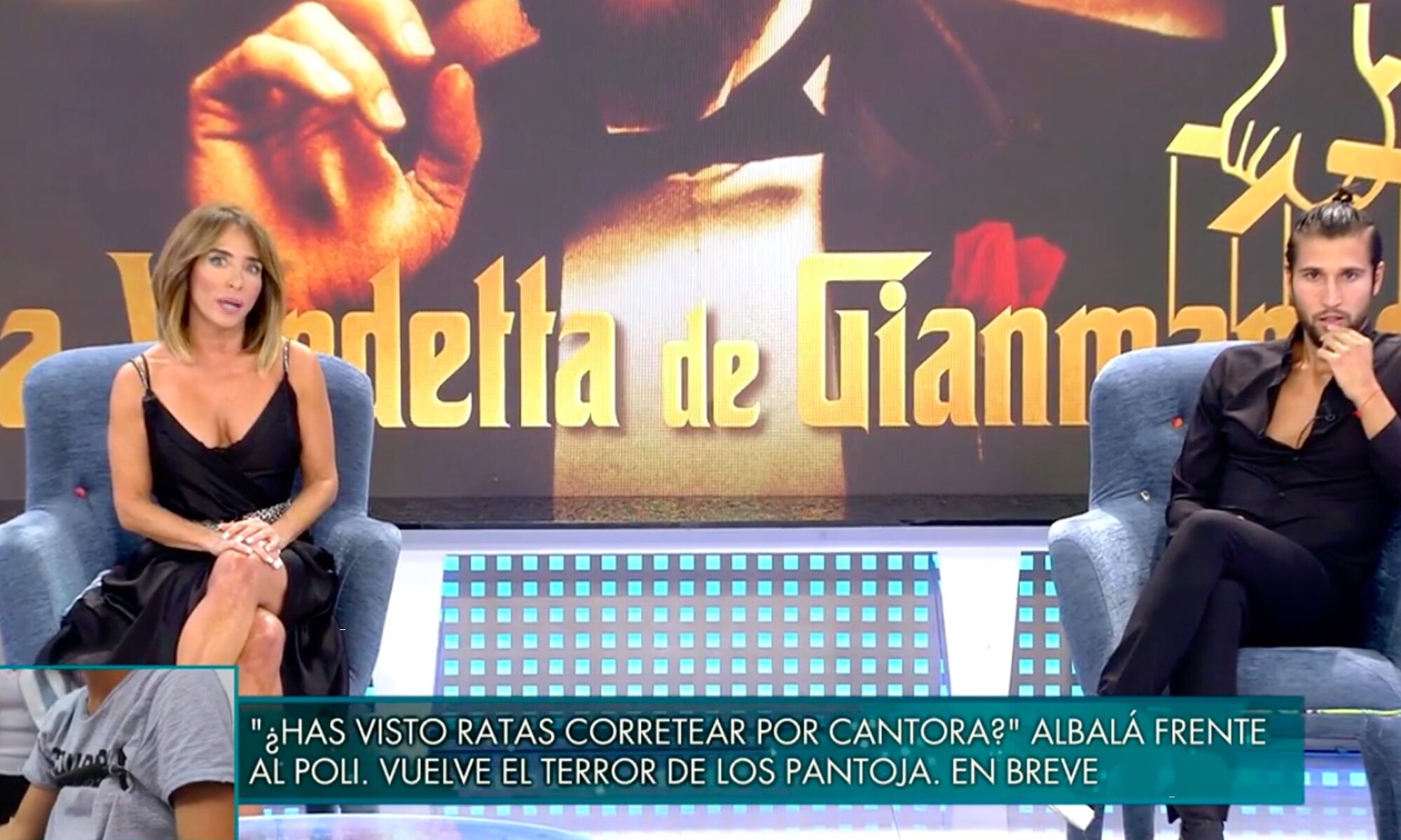 María Patiño y Gianmarco Onestini en 'Viernes deluxe'