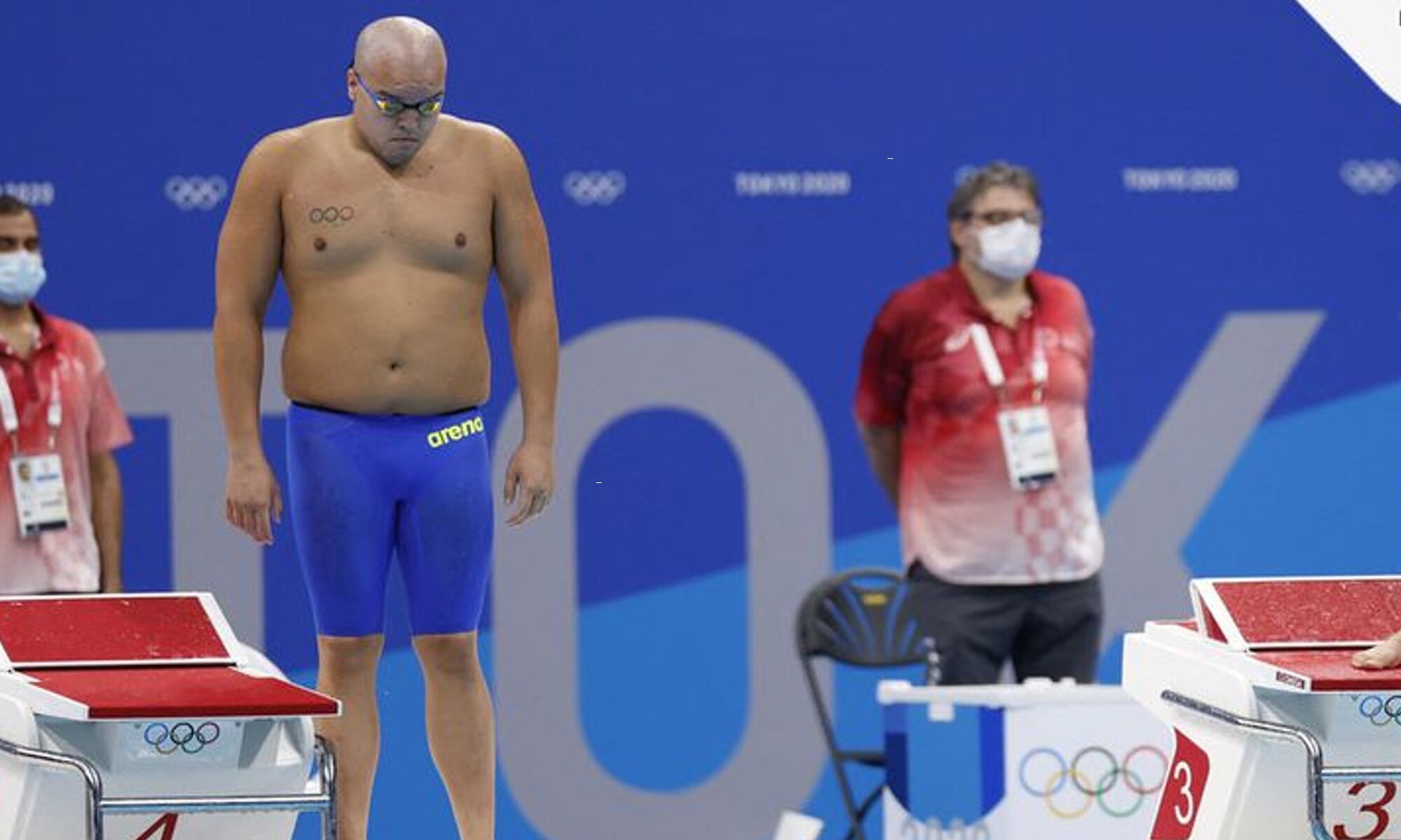 El nadador Shawn Dingilus-Wallace