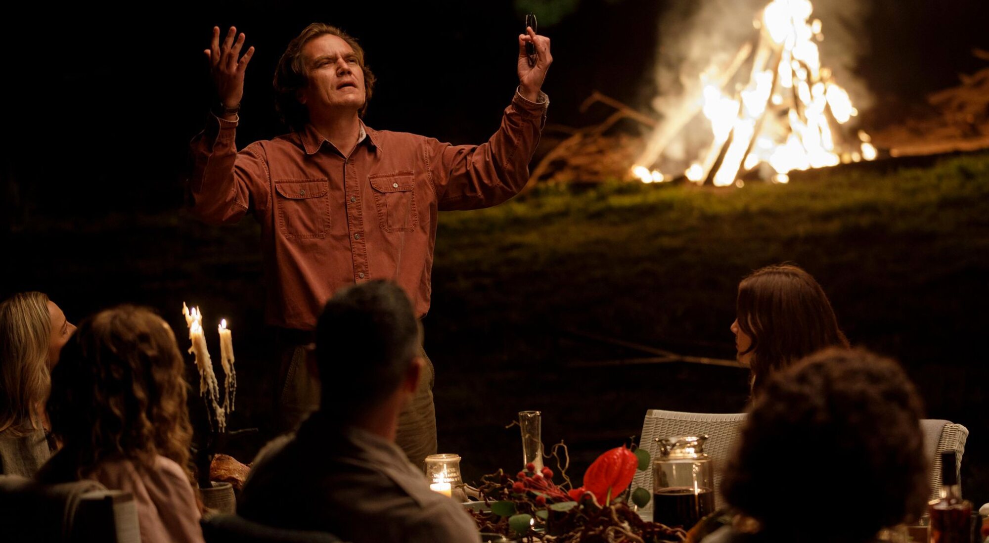 Michael Shannon, en pleno discurso en &#39;Nine Perfect Strangers&#39;